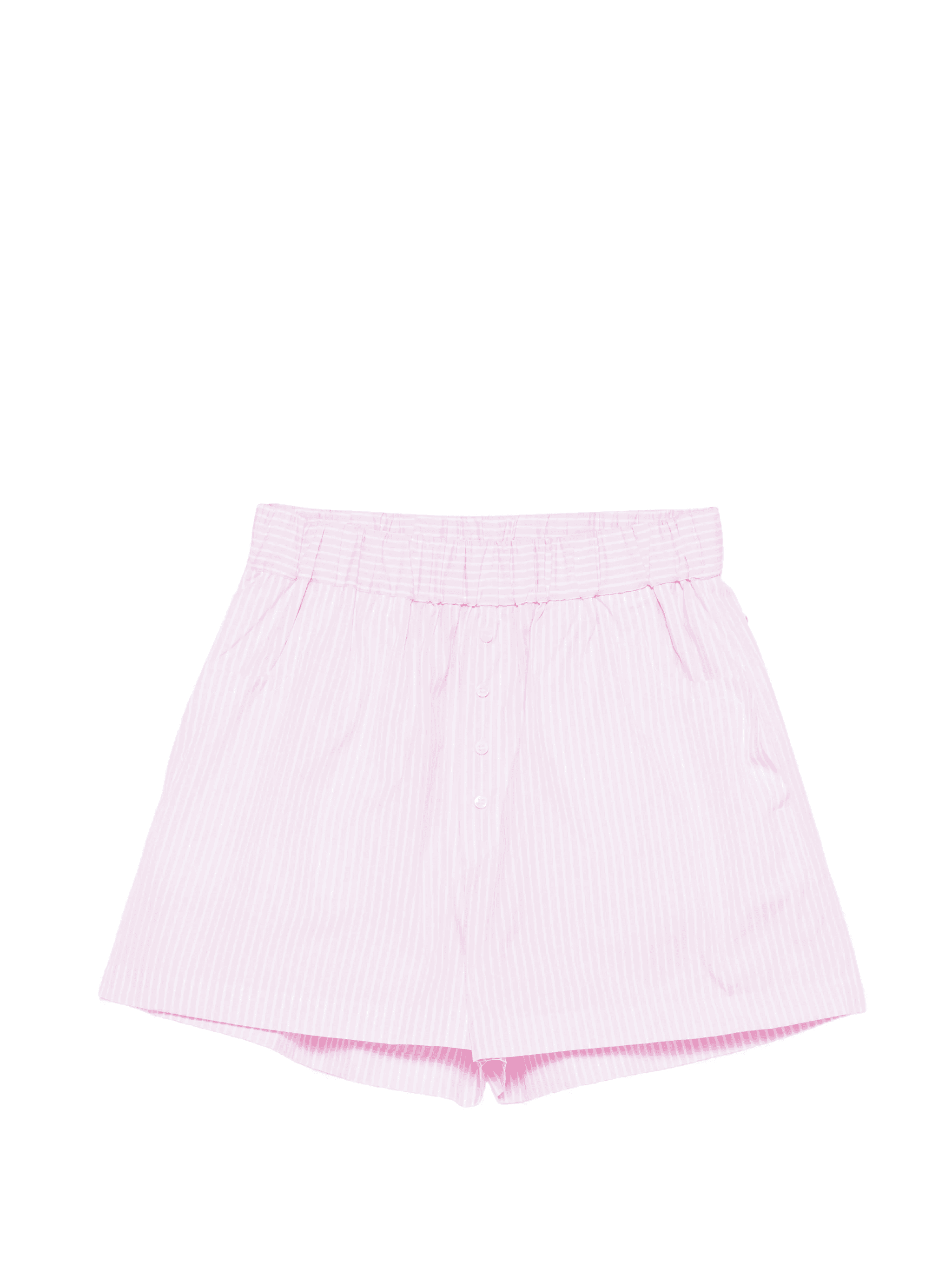 striped buttoned shorts - Image 1