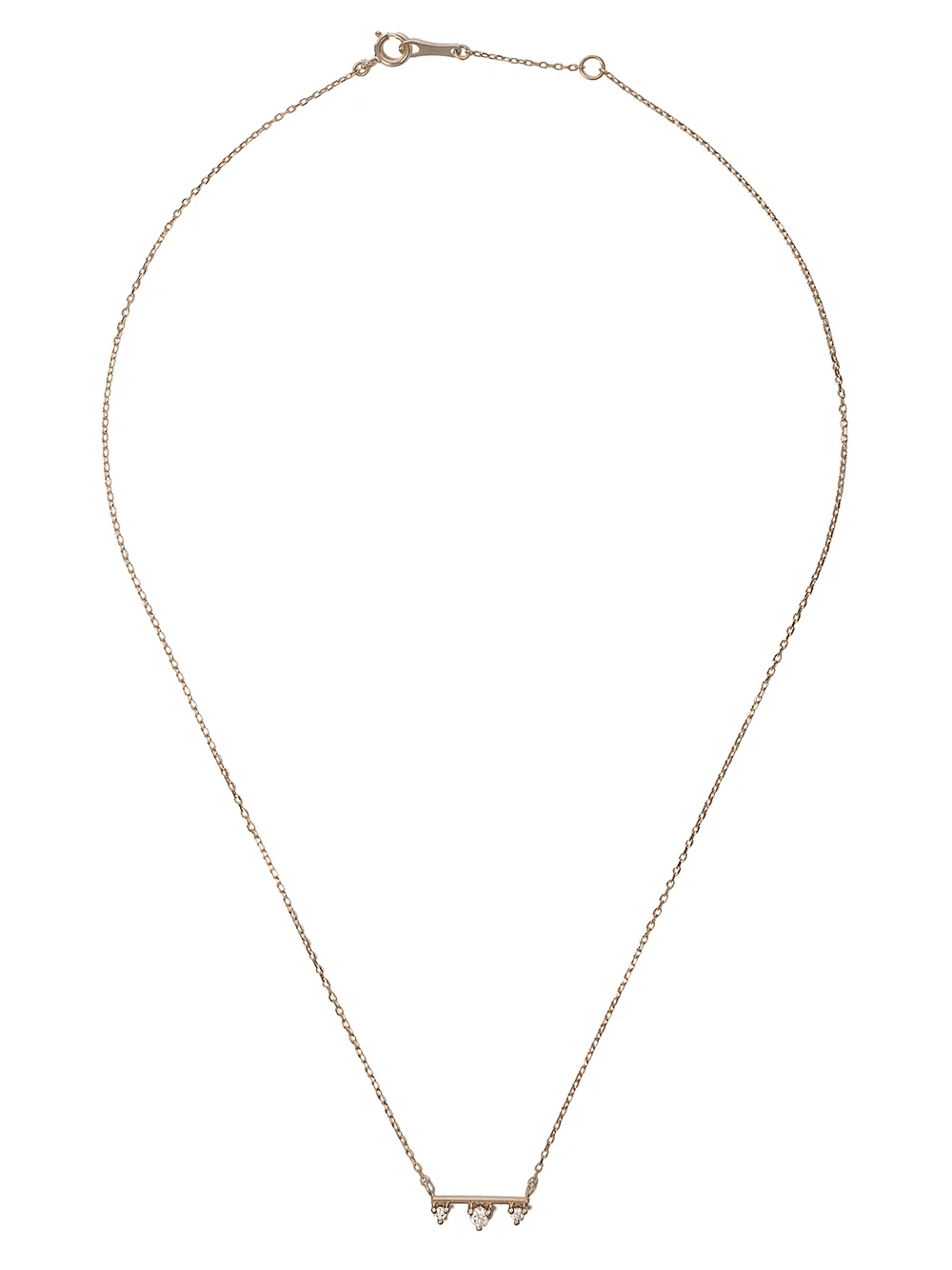 14kt gold Sea of Beauty diamond necklace - Image 1