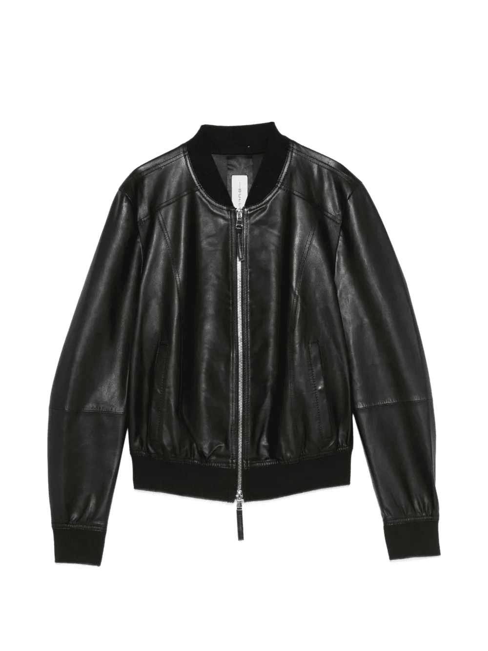 zip lambskin jacket - Image 1