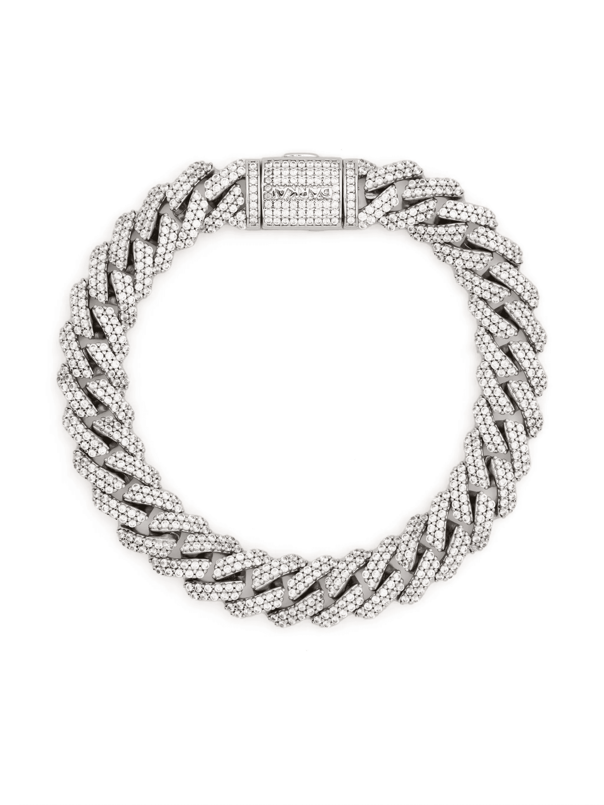 mini prong pavé bracelet - Image 1