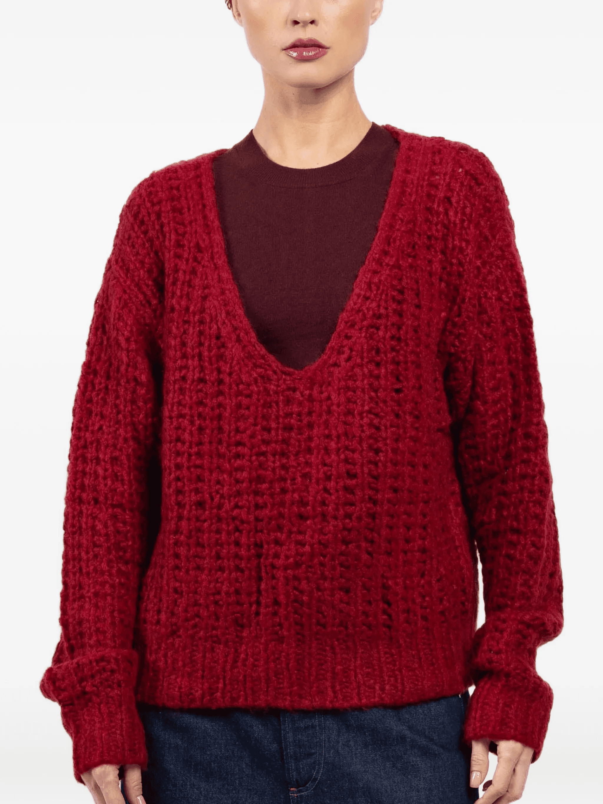 V-neck sweater - Image 1