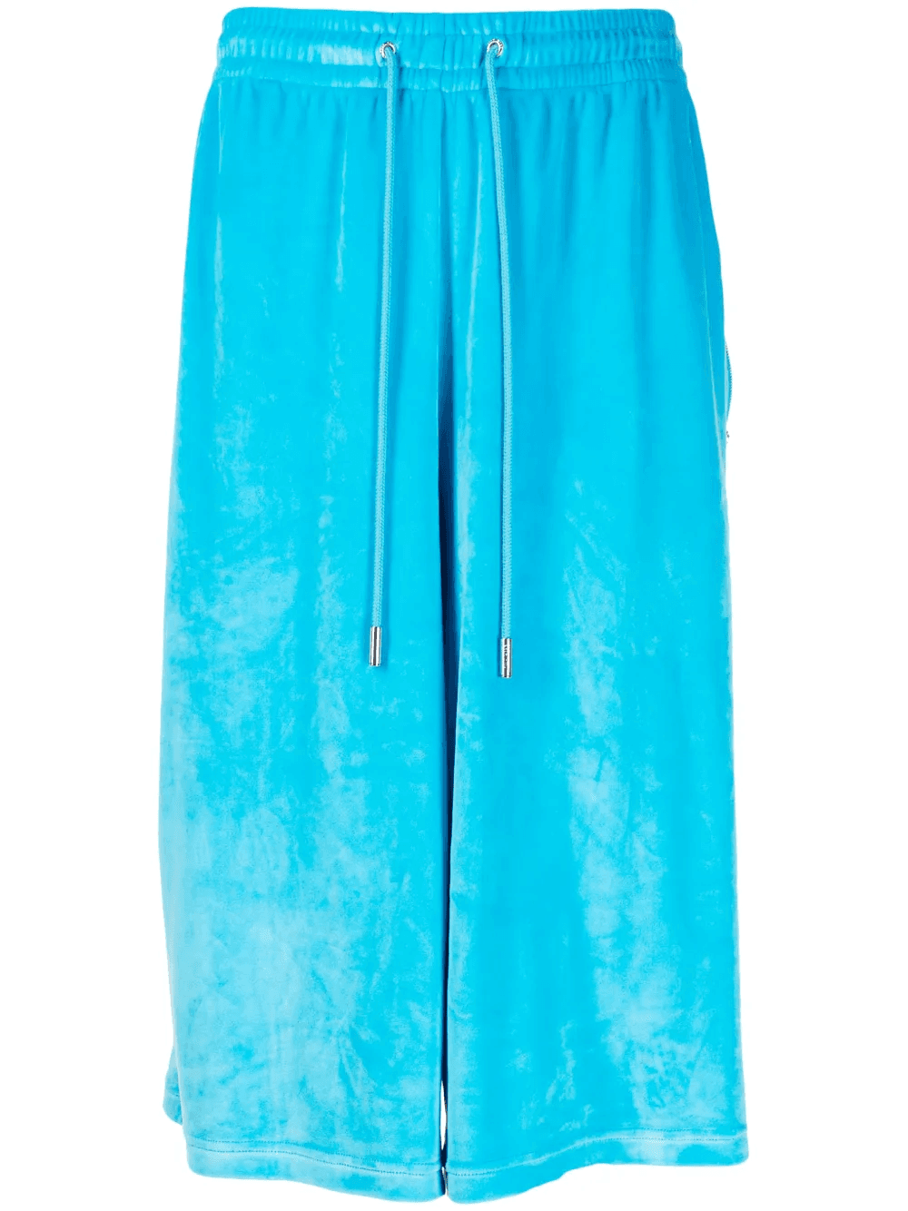 brushed-effect drawstring bermuda shorts - Image 1