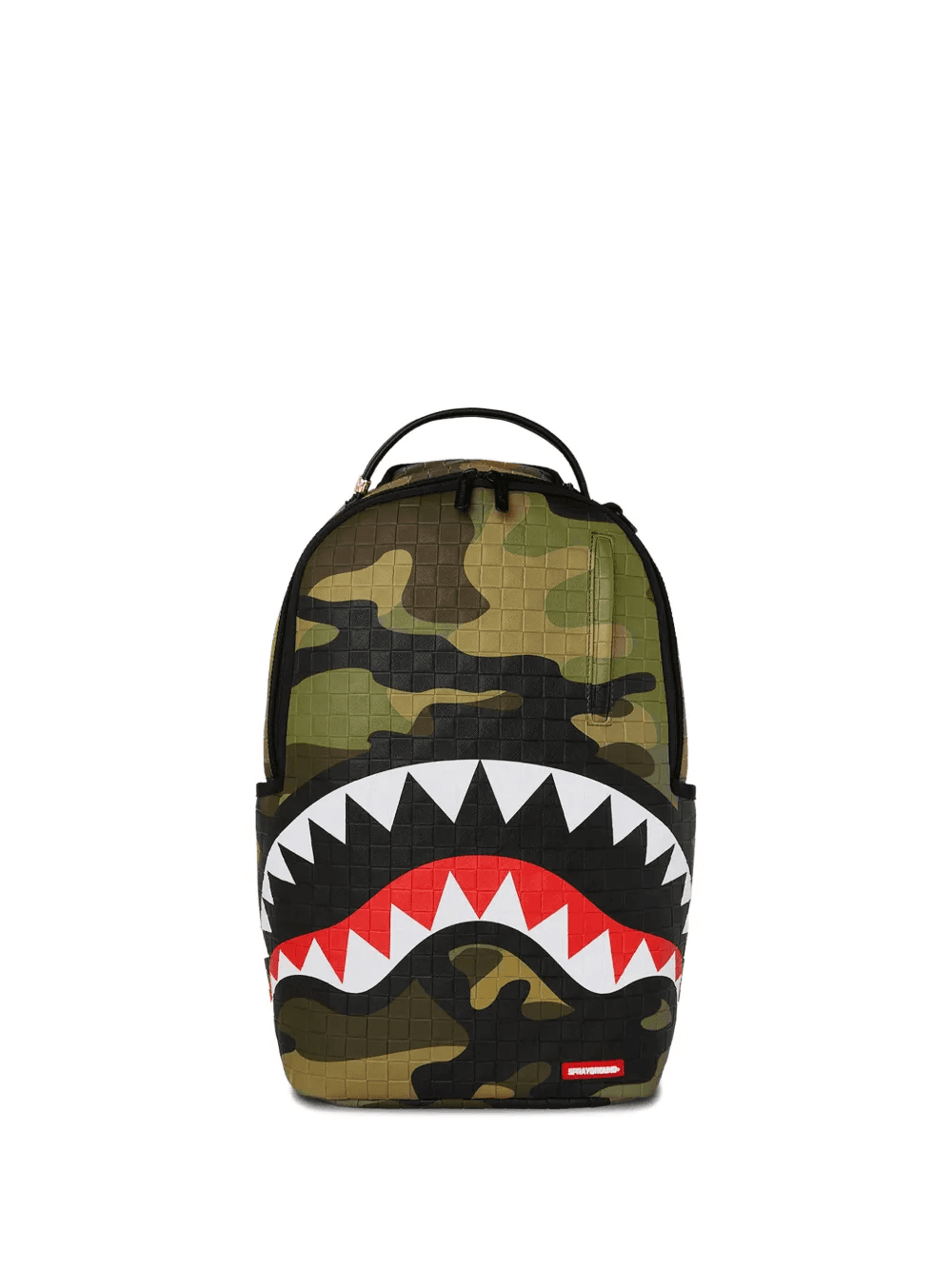 Woodland Camo Check backpack - Image 1