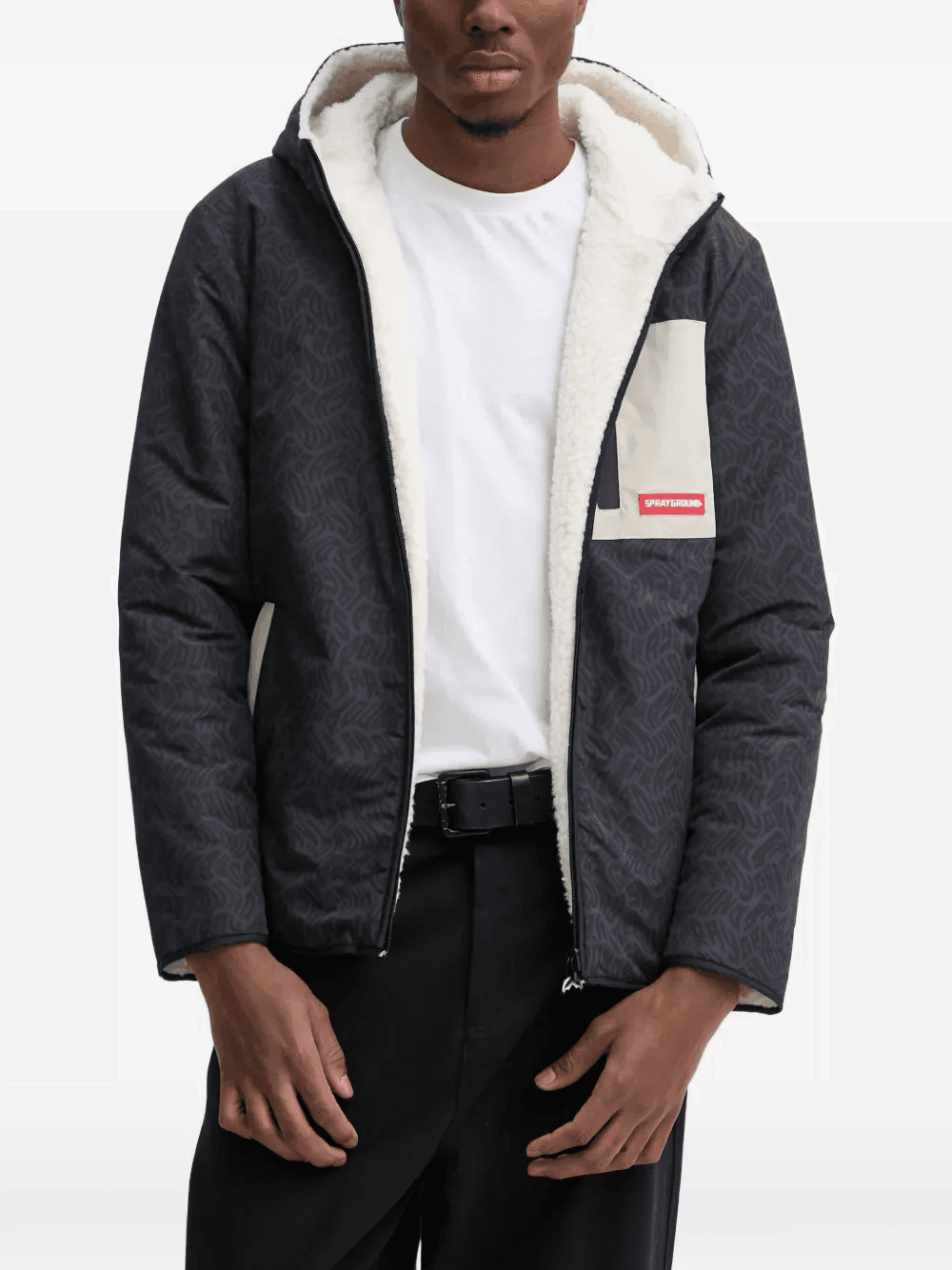reversible hooded jacket - Image 1