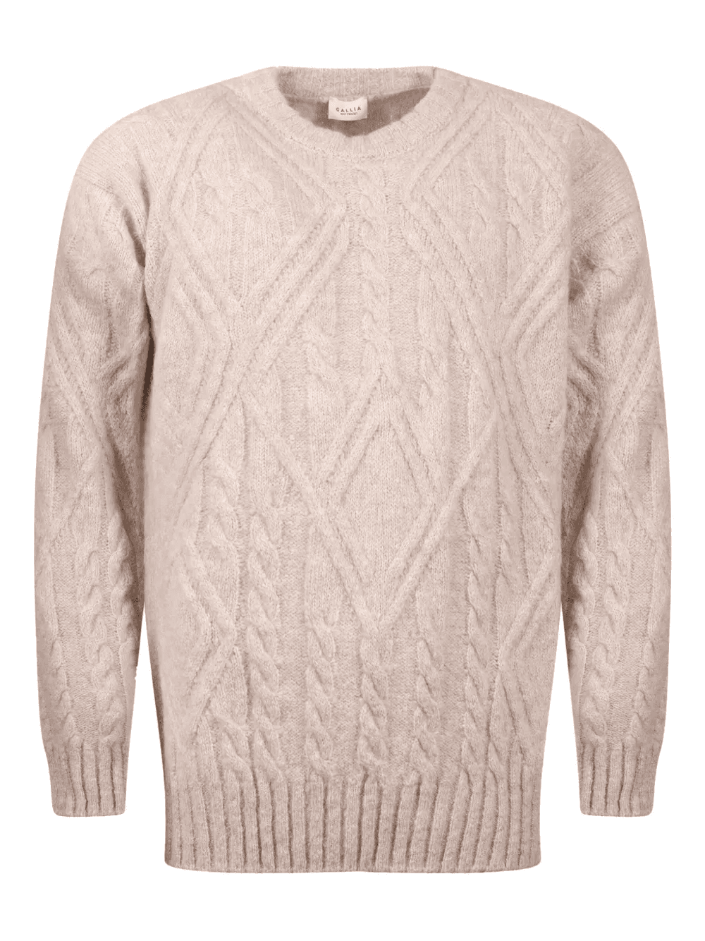 crew neck knitted sweater - Image 1