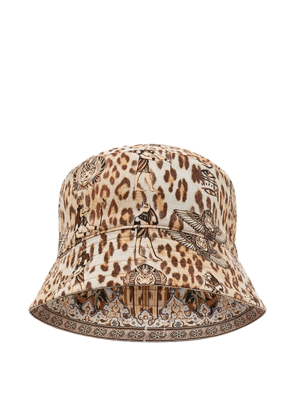 tropical-print bucket hat - Image 1