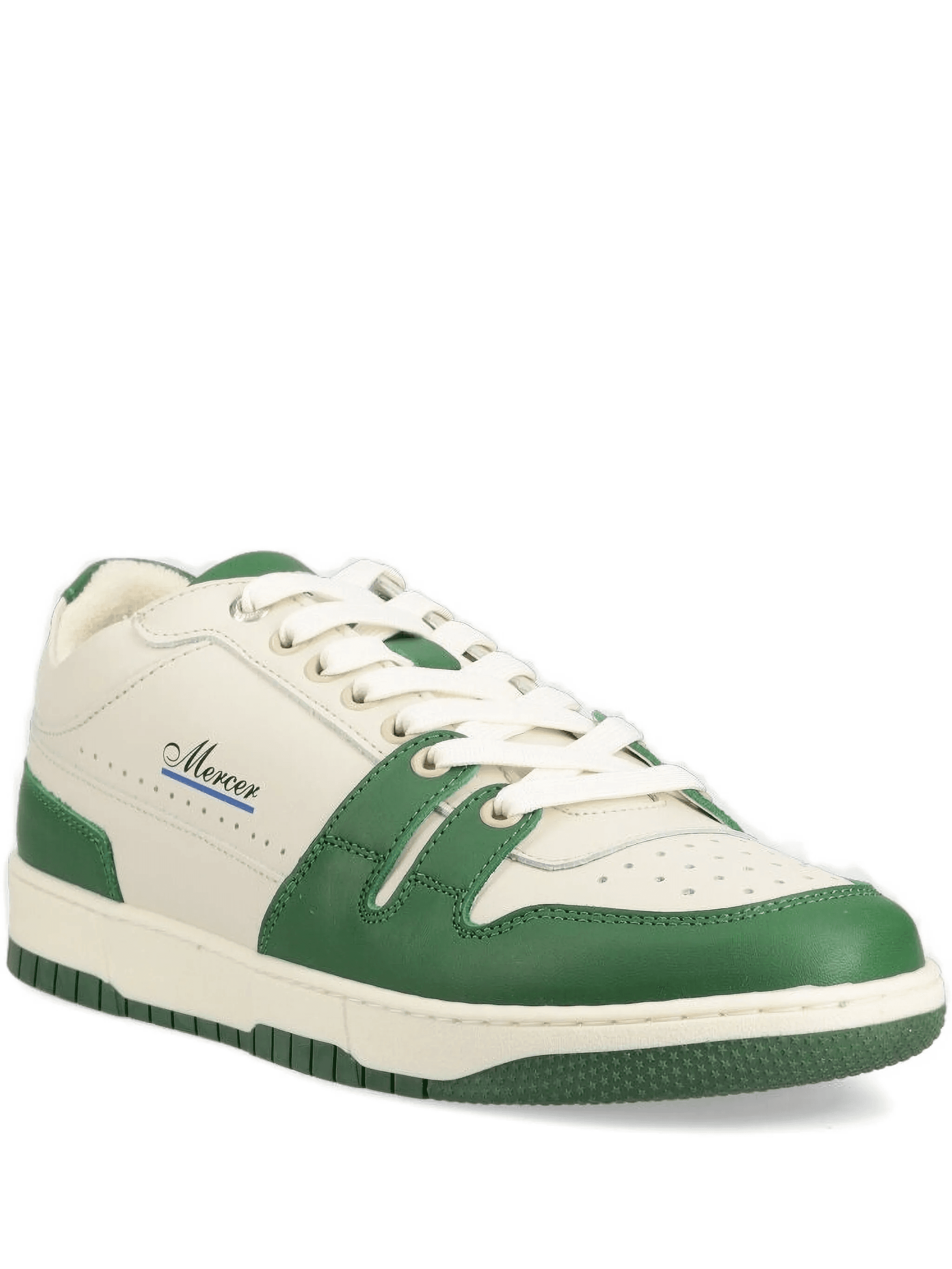 leather panelled sneakers - Image 1