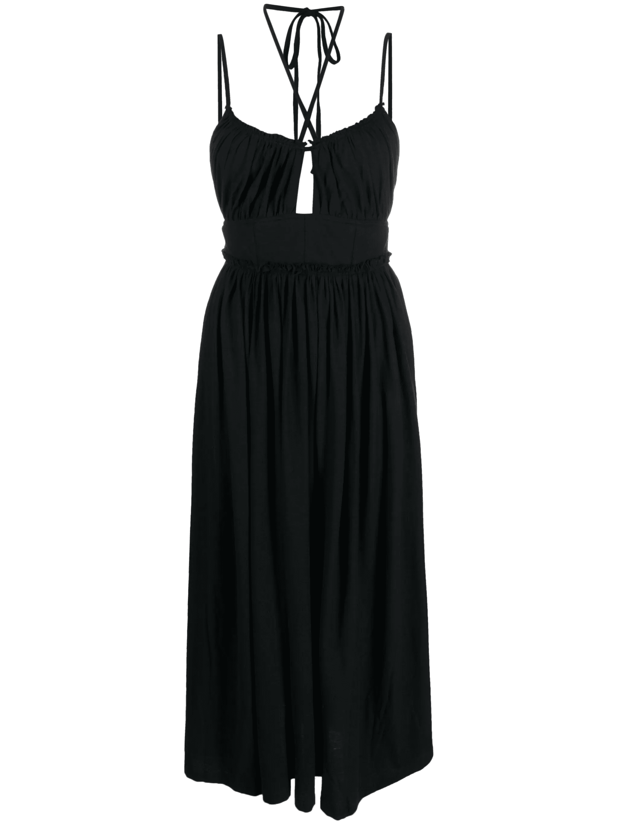 Freya halterneck midi dress - Image 1