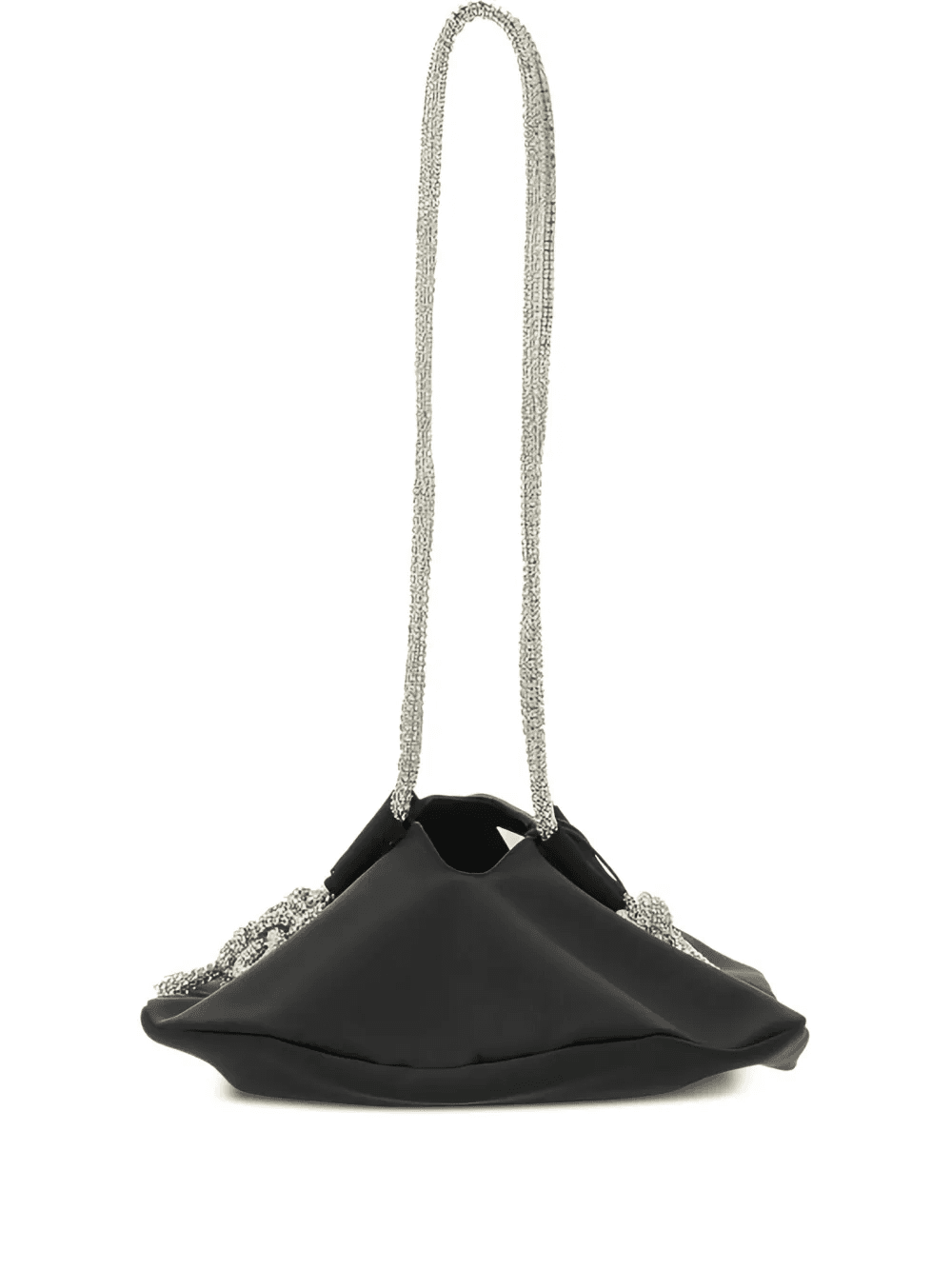 Ufo crystal-embellished satin shoulder bag - Image 1