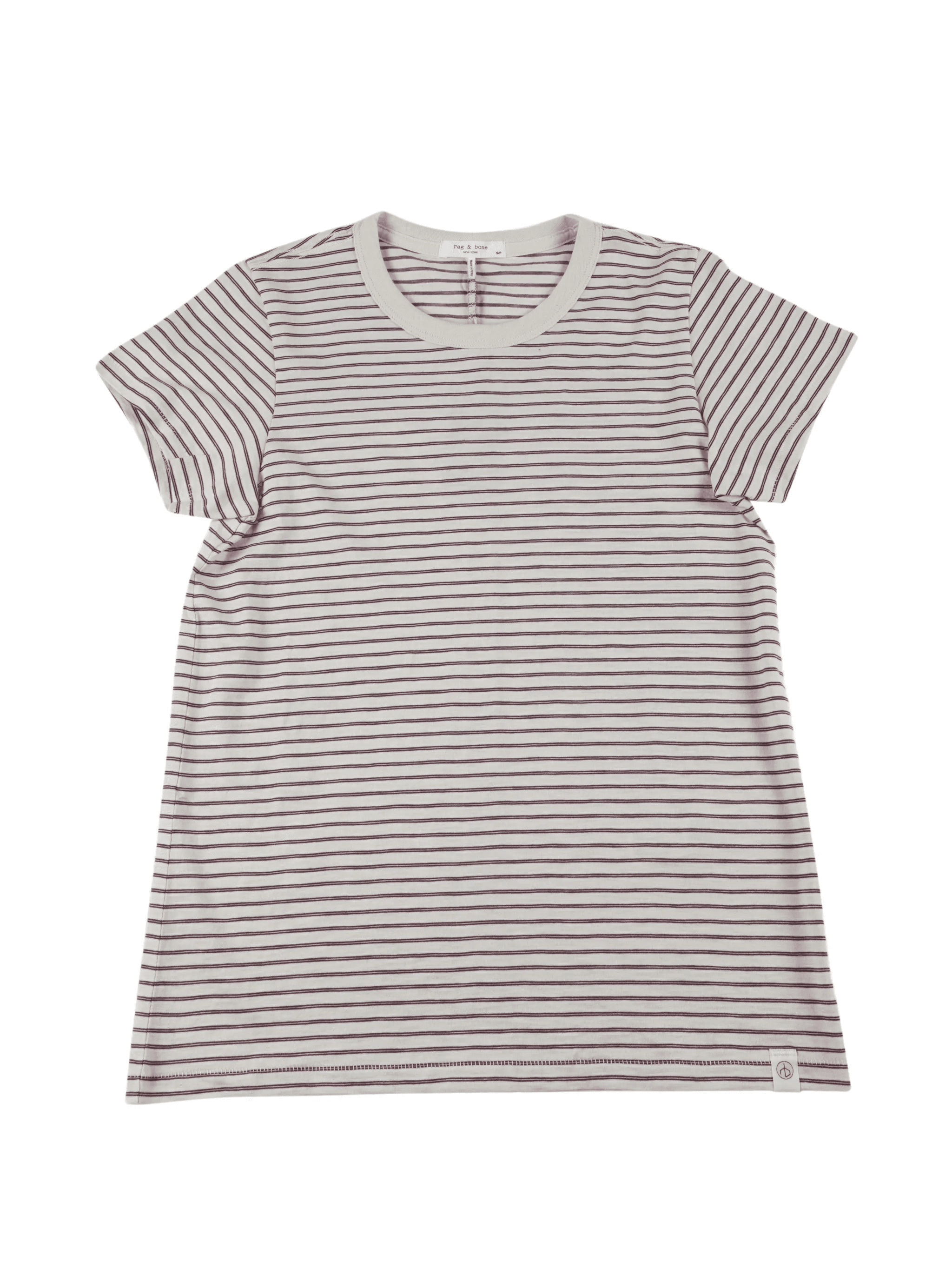 Slub striped T-shirt - Image 1