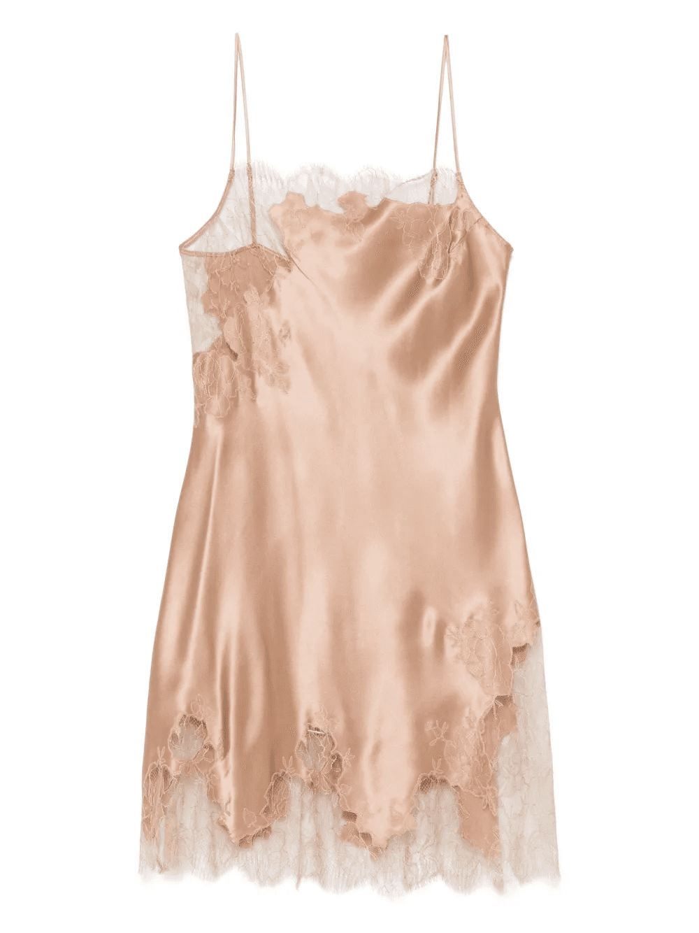 Calais Caudry-lace silk nightdress - Image 1
