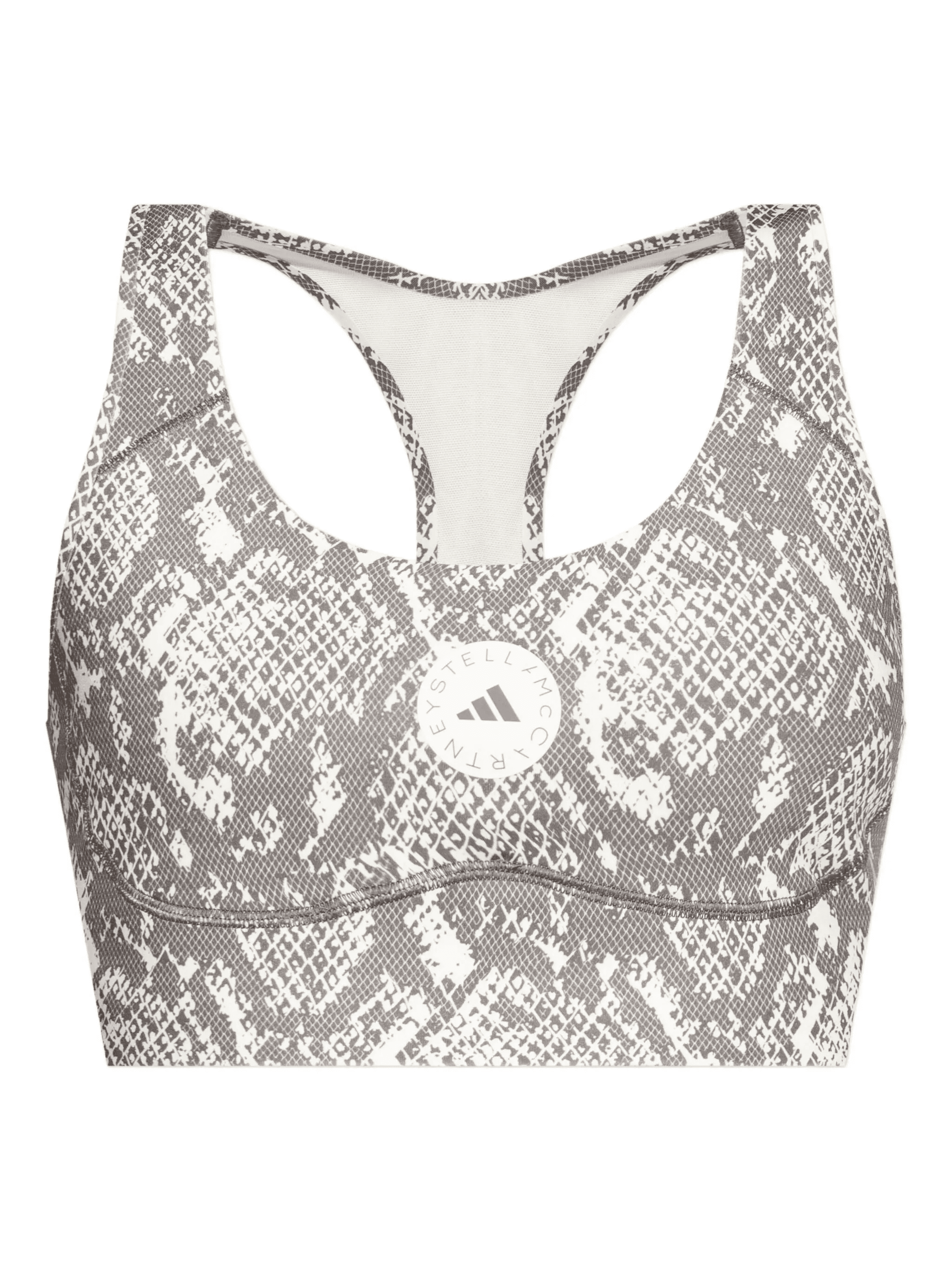racer-back snake-print sports bra - Image 1