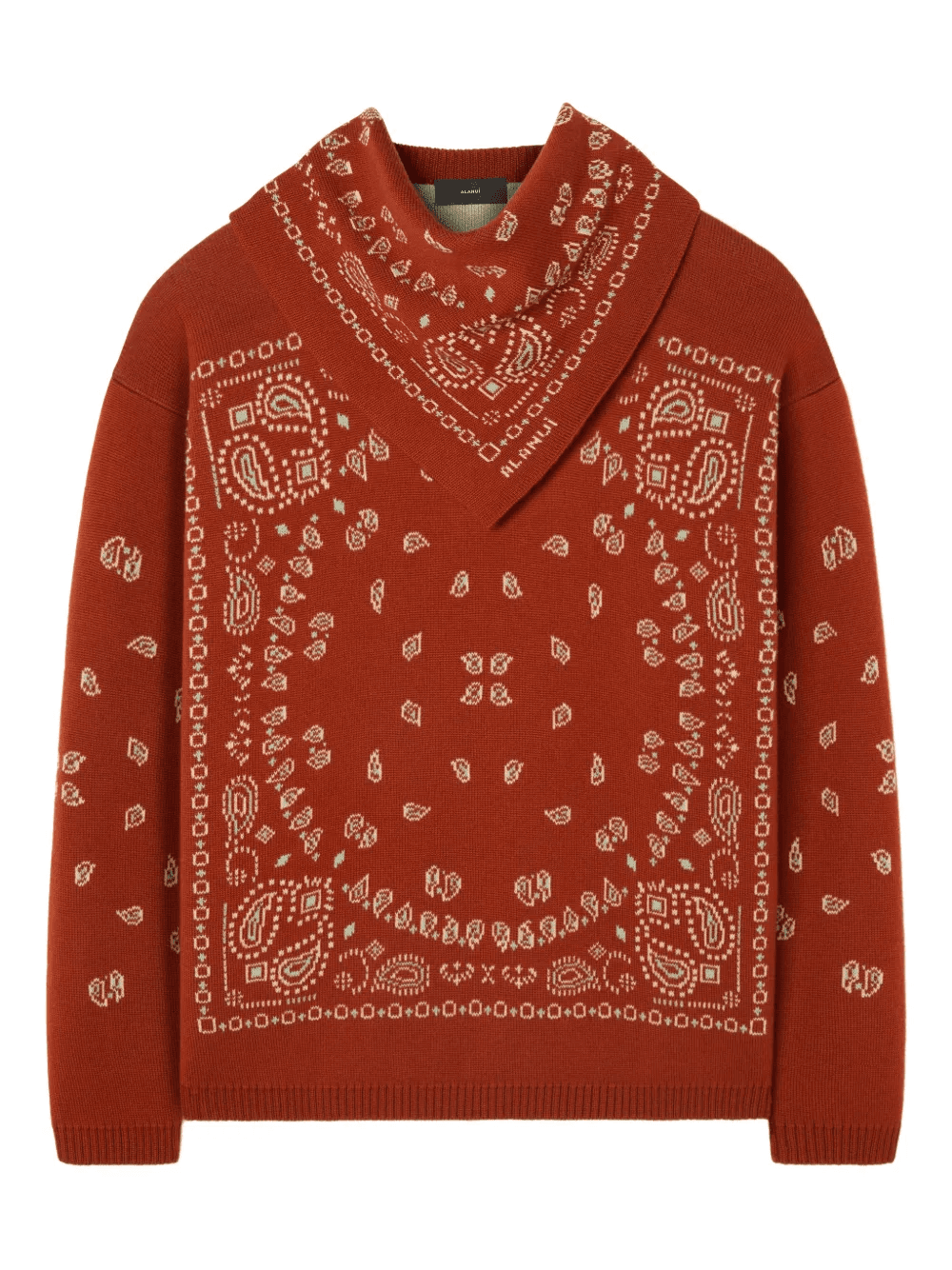 bandana jacquard sweater - Image 1