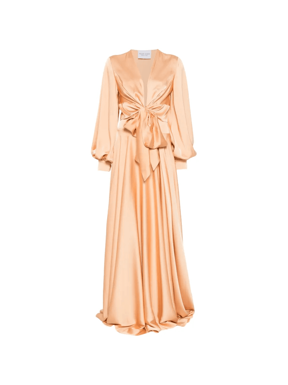 bow V-neck ensemble (set of two) - Image 1