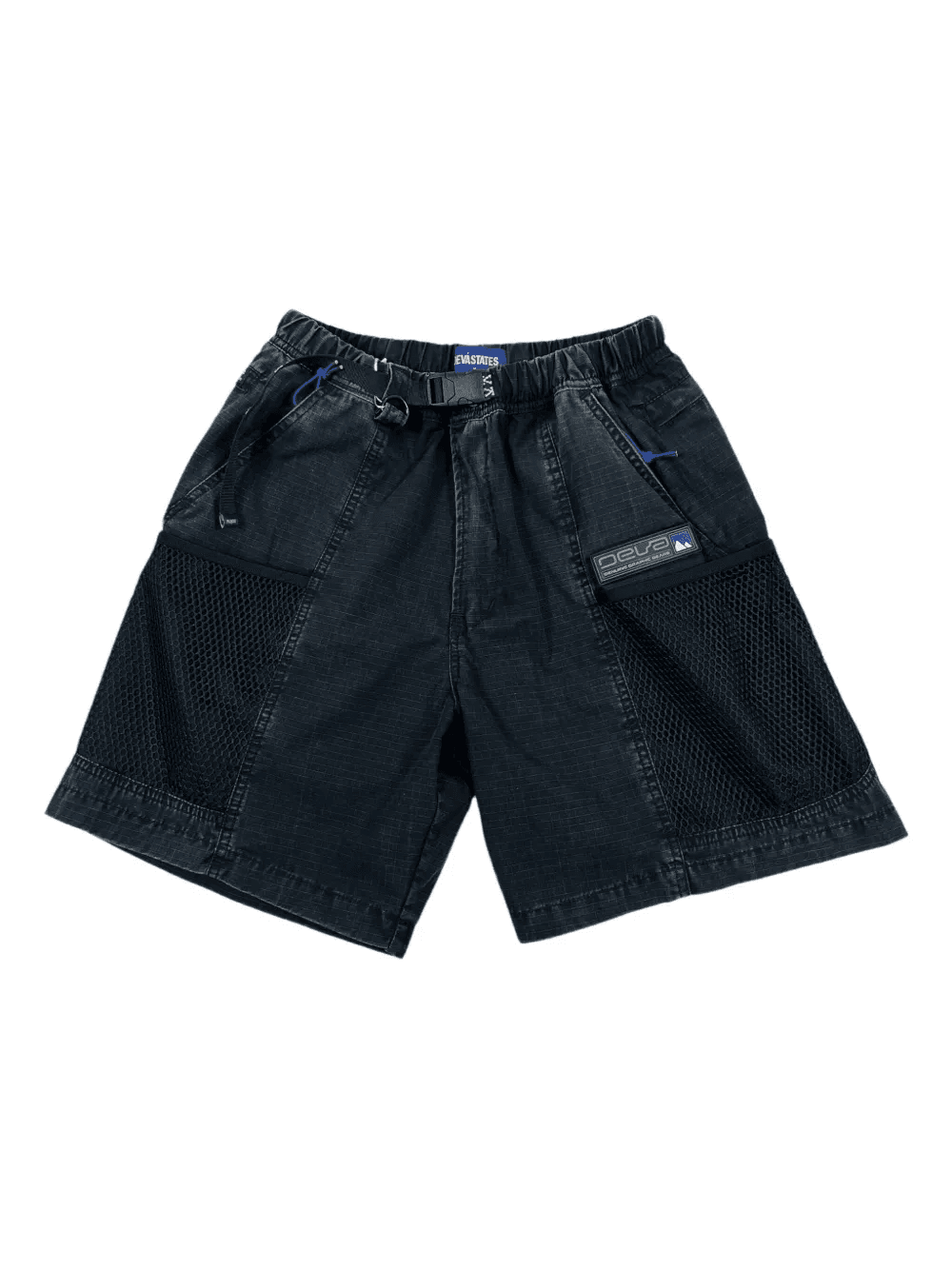 webbing-belt cargo shorts - Image 1