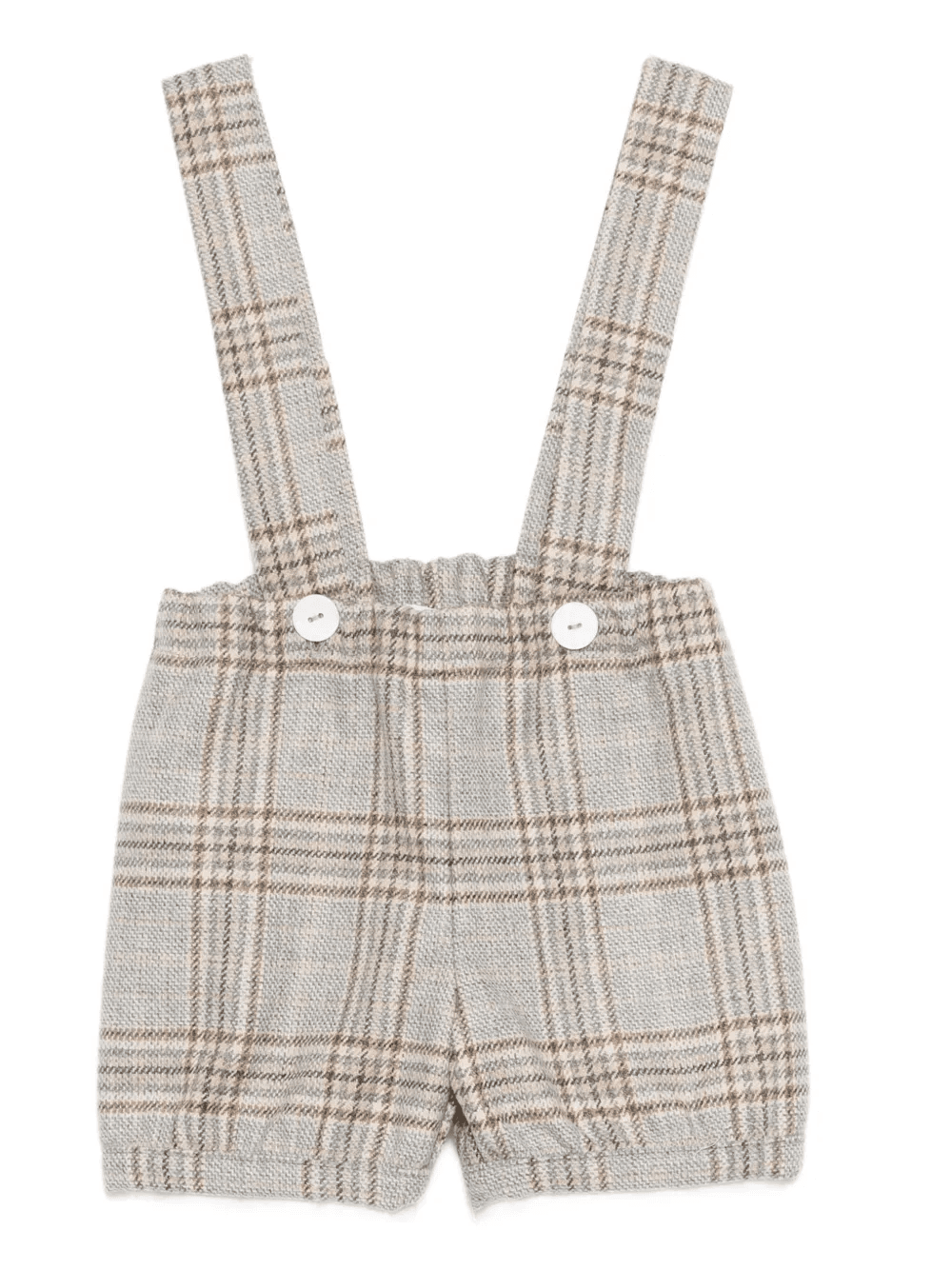 checked suspender shorts - Image 1