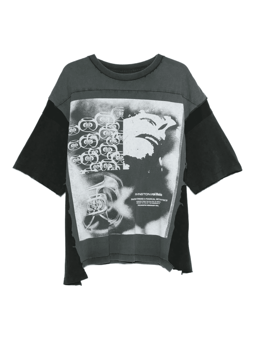 graphic panel T-shirt - Image 1