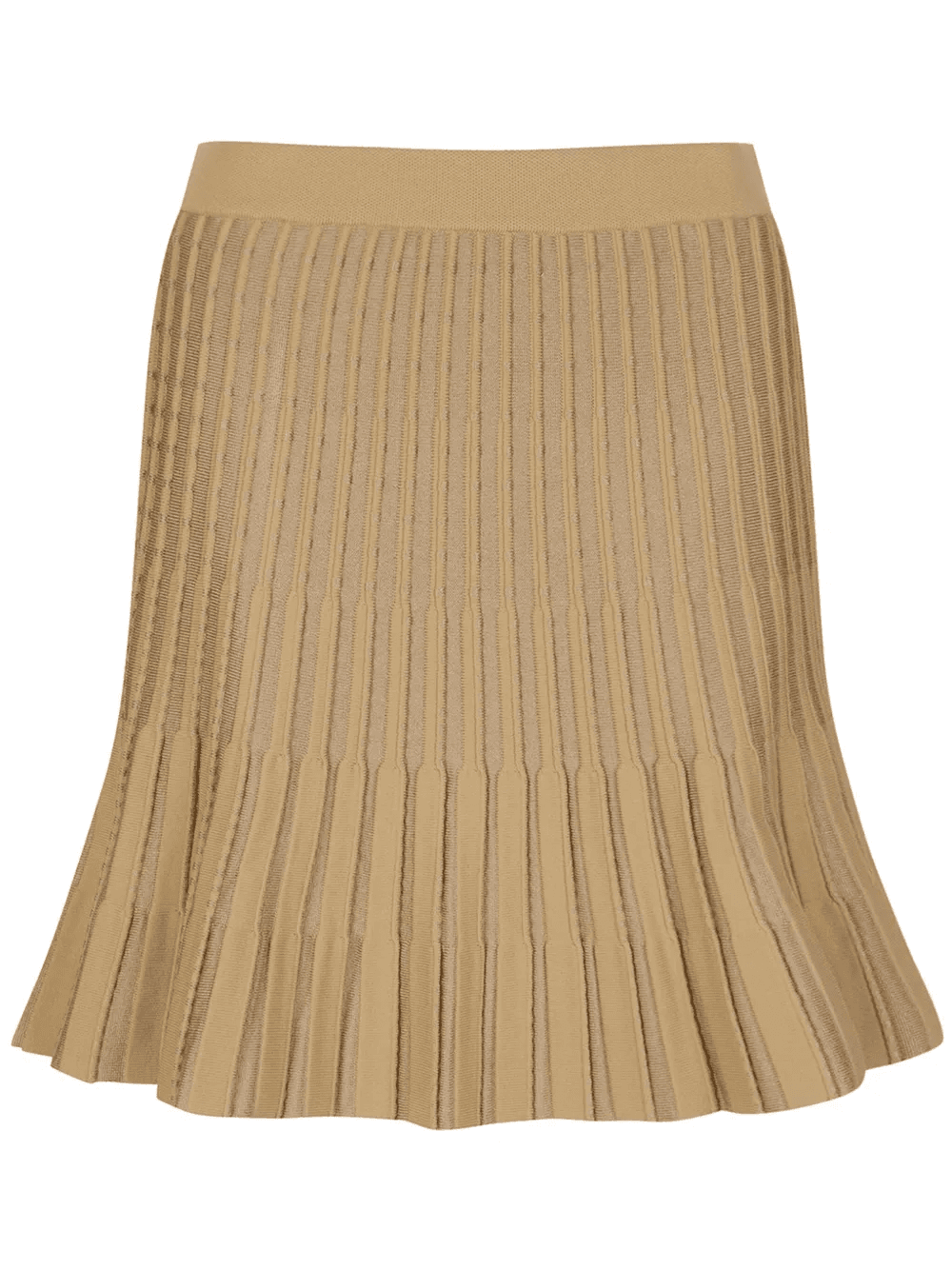 logo-waistband flared skirt - Image 1