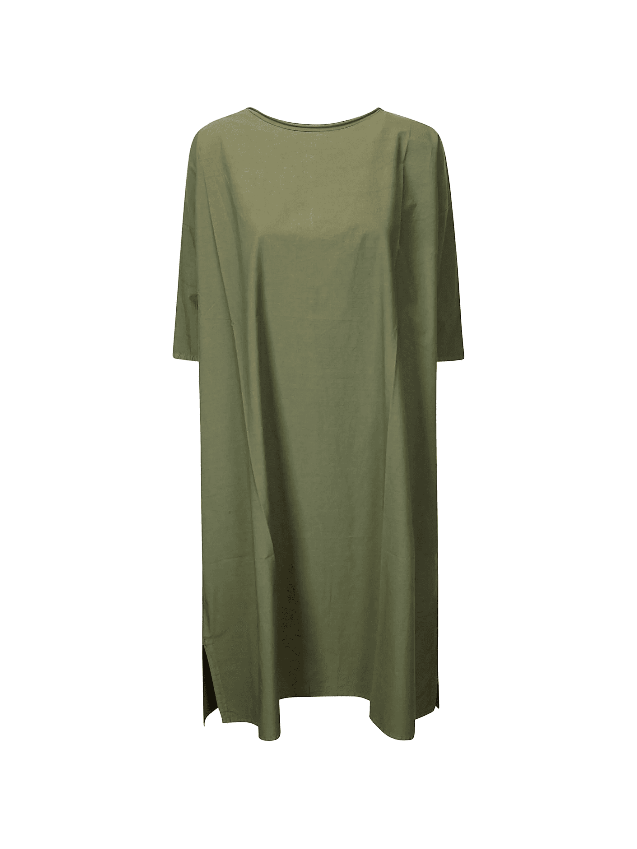crew-neck midi dress - Image 1