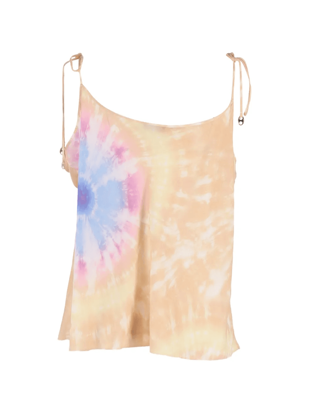tie-dyed self-tie top - Image 1
