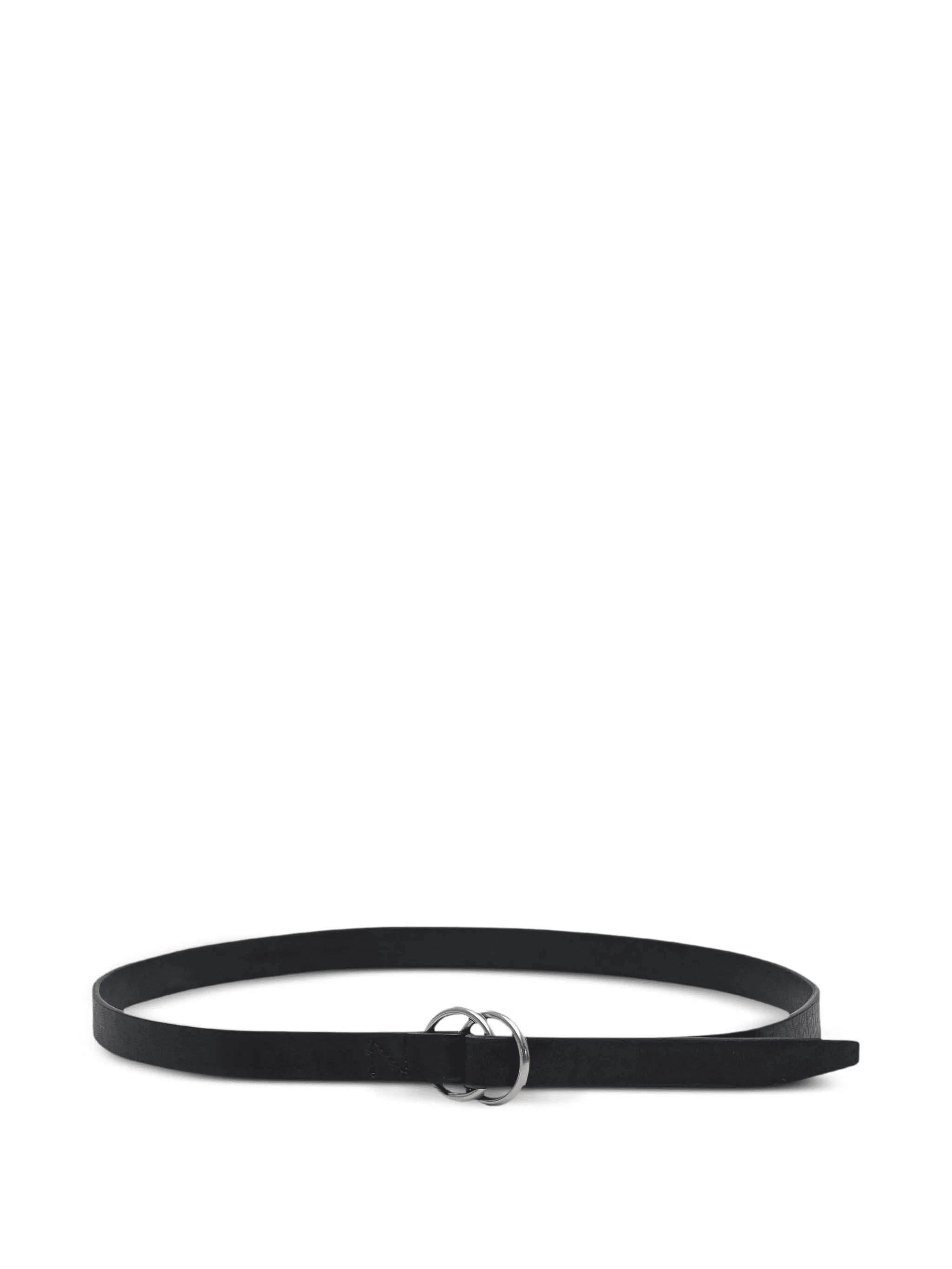 double-ring leather belt - Image 1