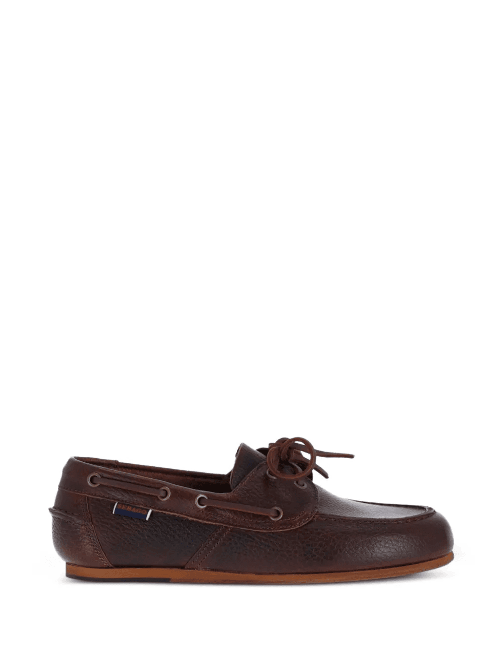 lace-up leather loafers - Image 1