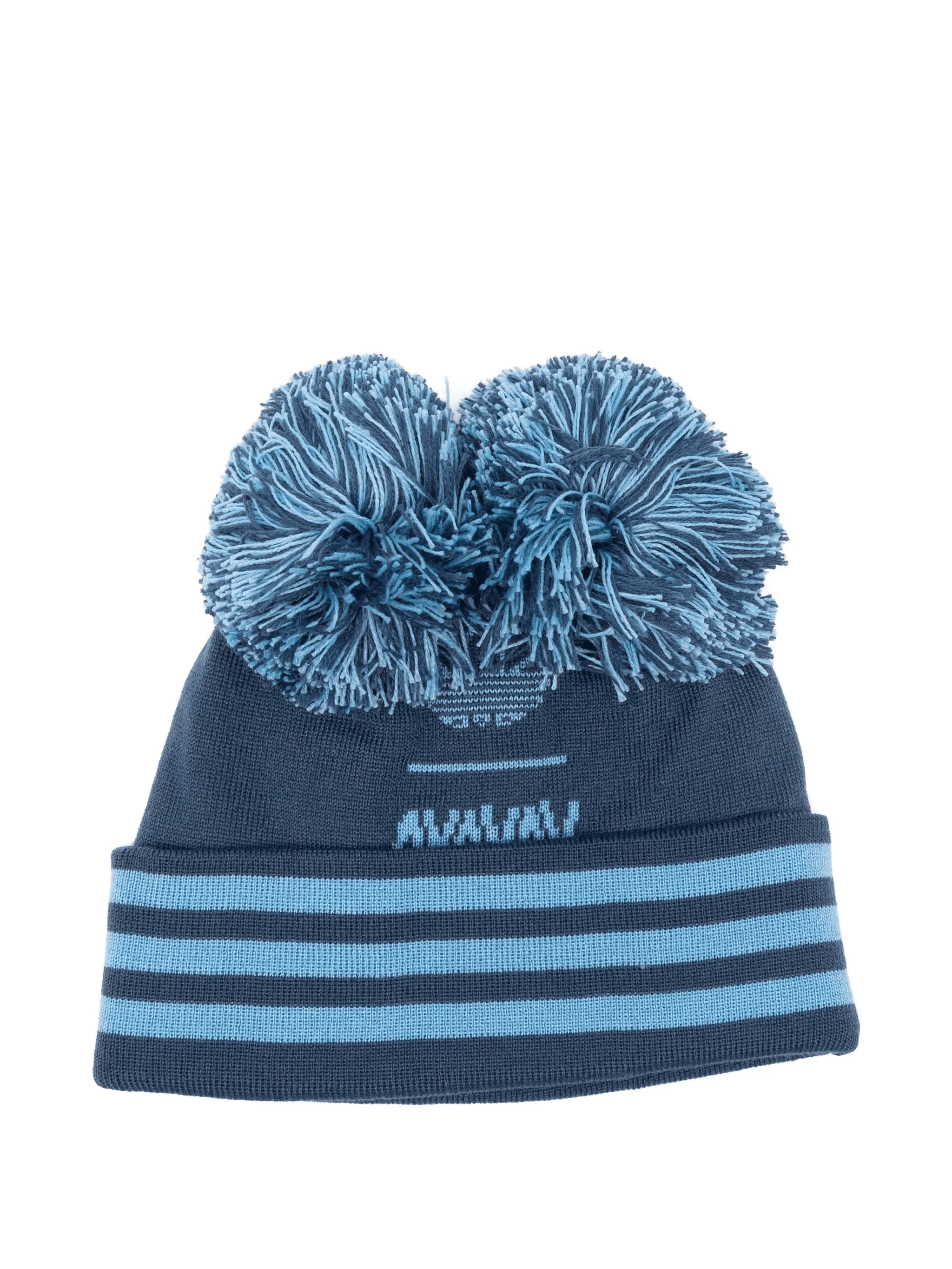 x Avavav pom pom-detail ribbed beanie hat - Image 1