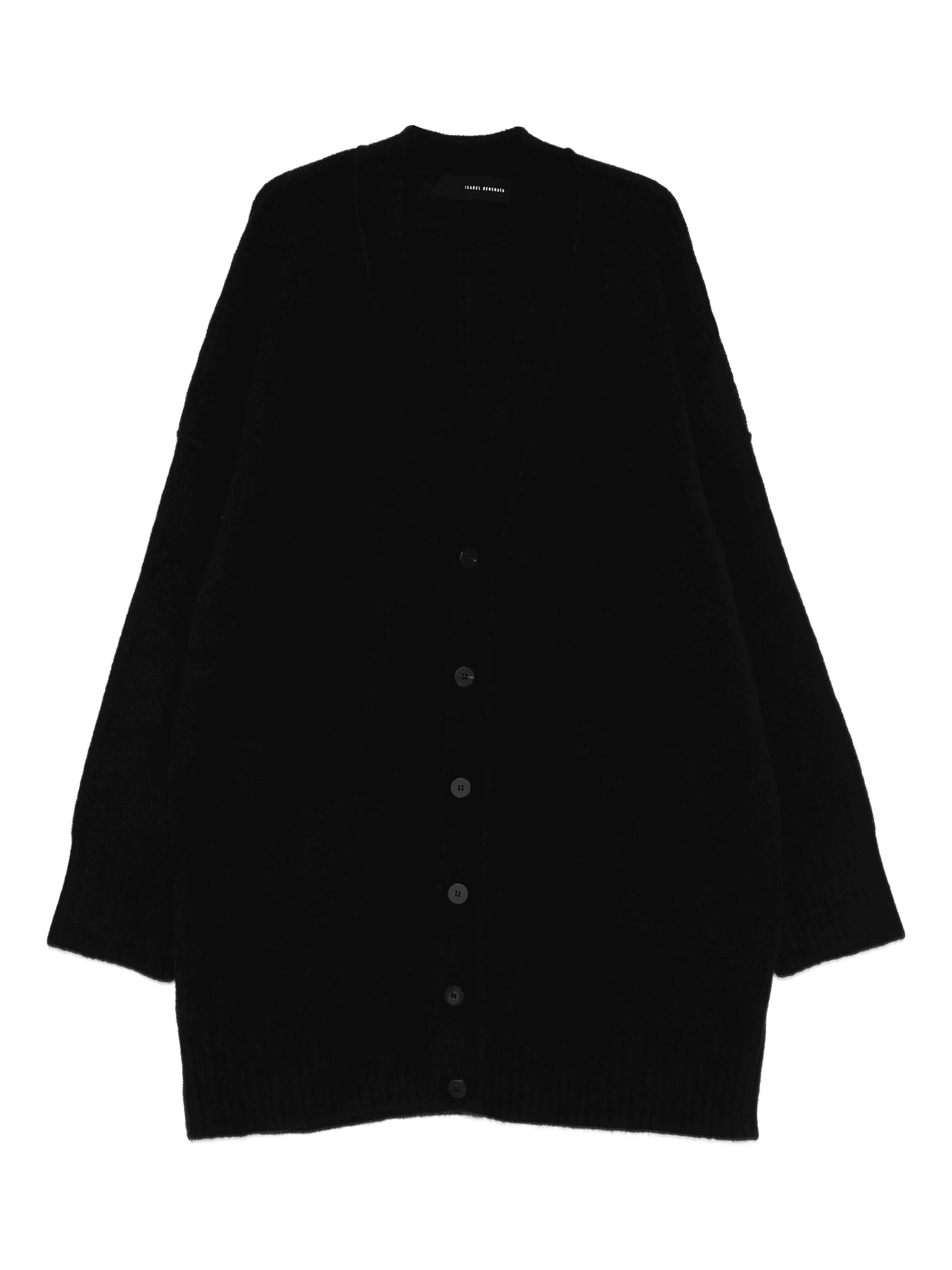 knitted cardi-coat - Image 1