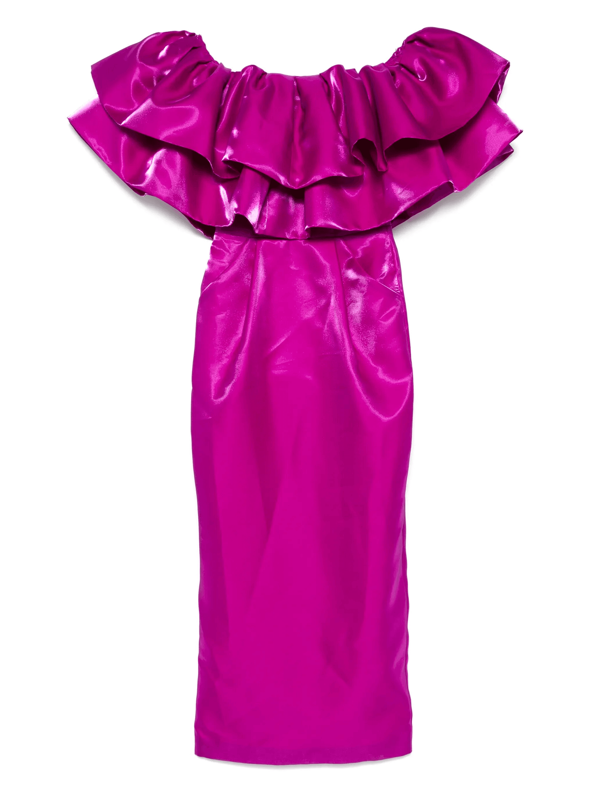 ruffled maxi dress - Image 1