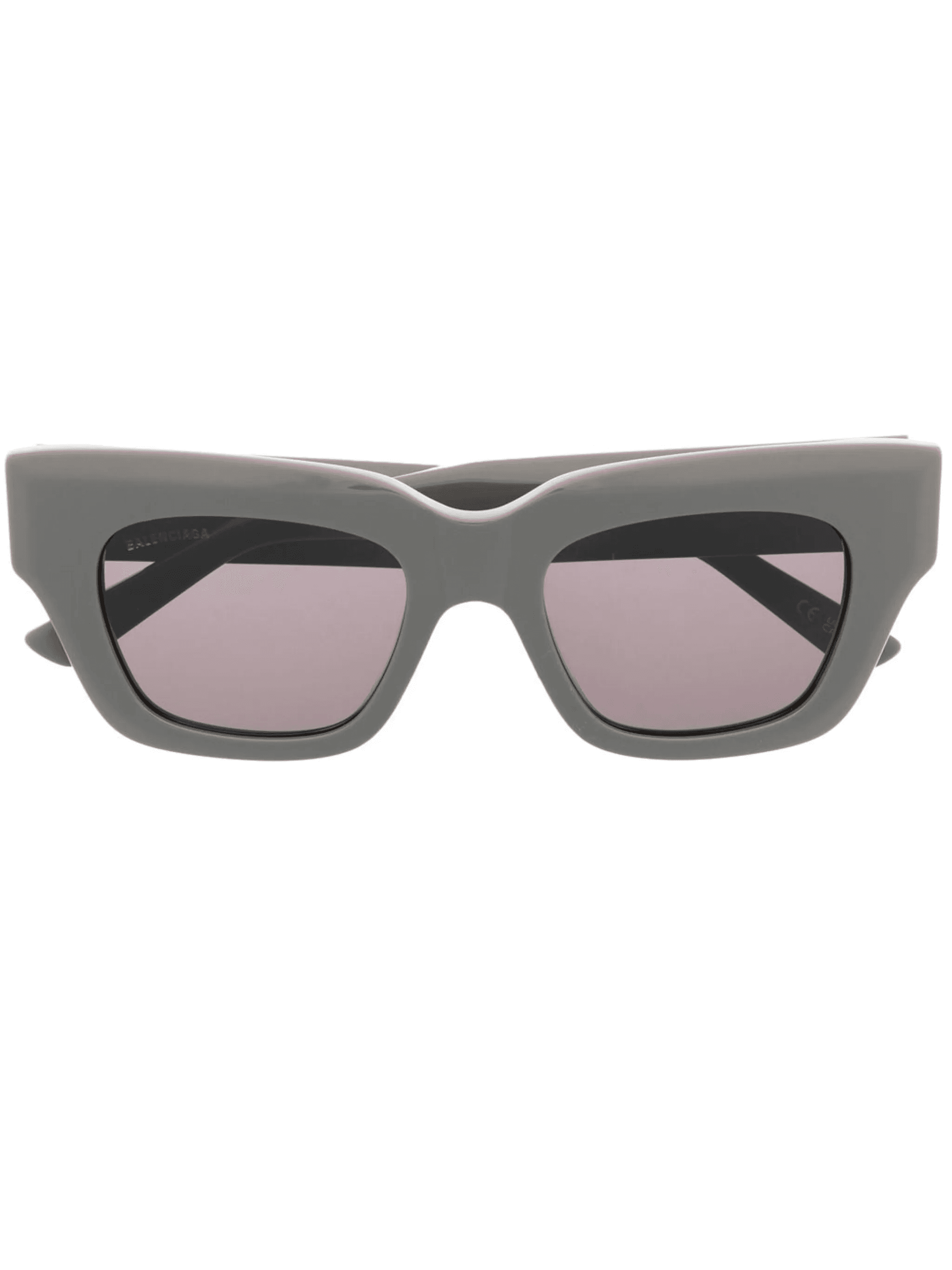 logo-plaque square-frame sunglasses - Image 1