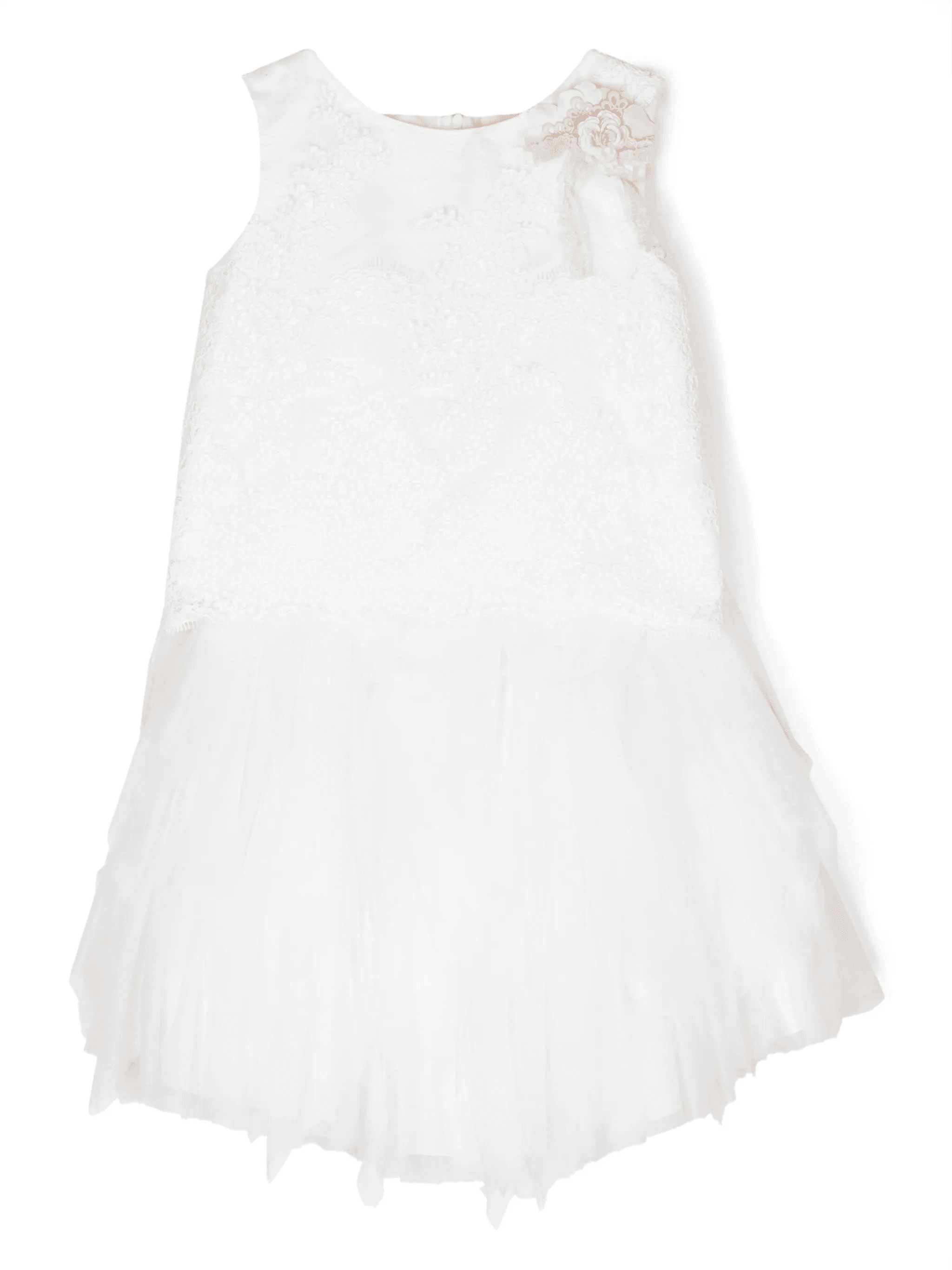 bow-fastening tulle skirt - Image 1