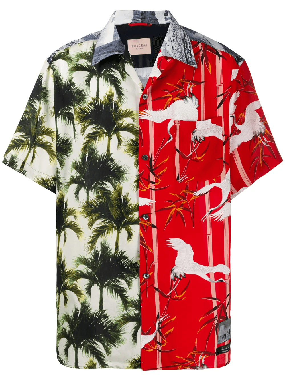 palm tree print shirt - Image 1