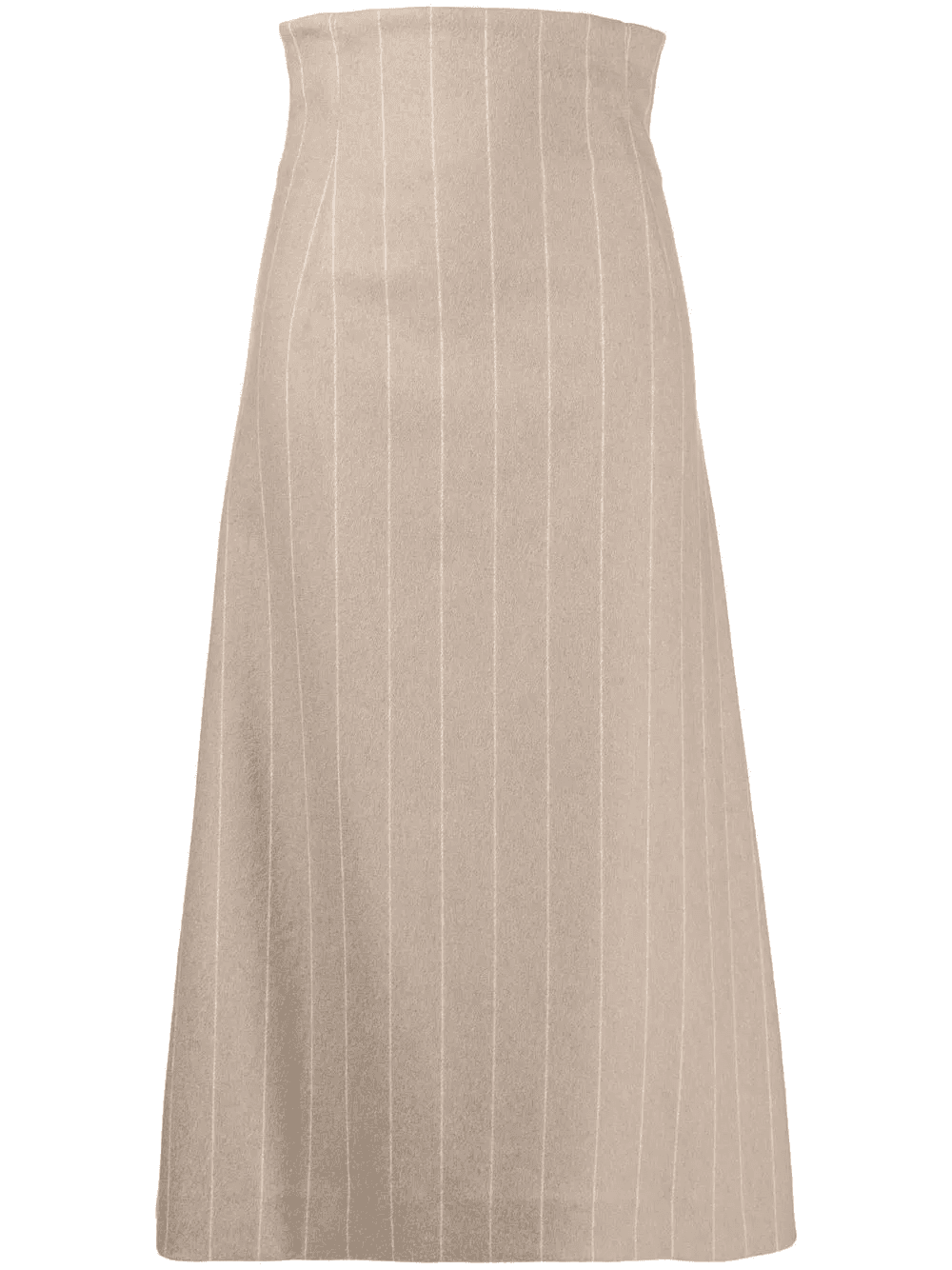 pinstripe A-line skirt - Image 1