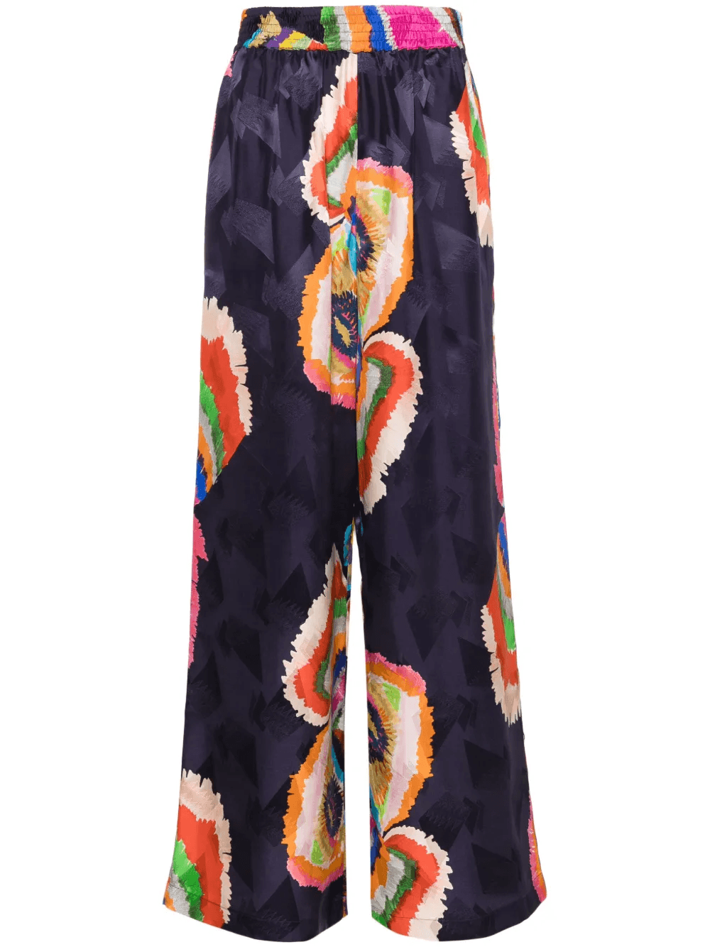 Melina jacquard silk trousers - Image 1