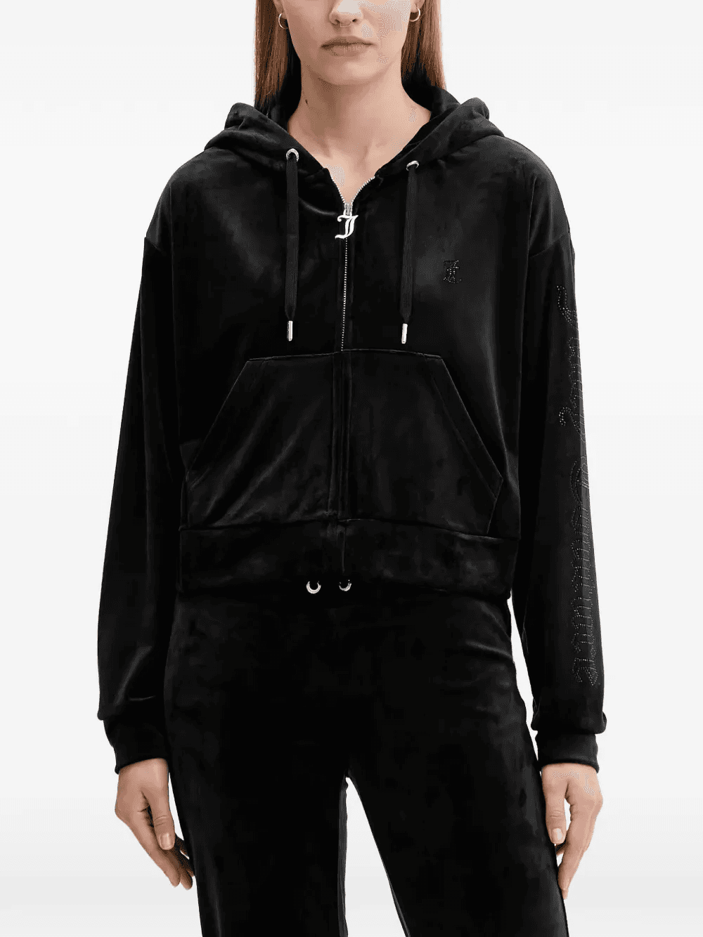 pocket zip-fastening hoodie - Image 1