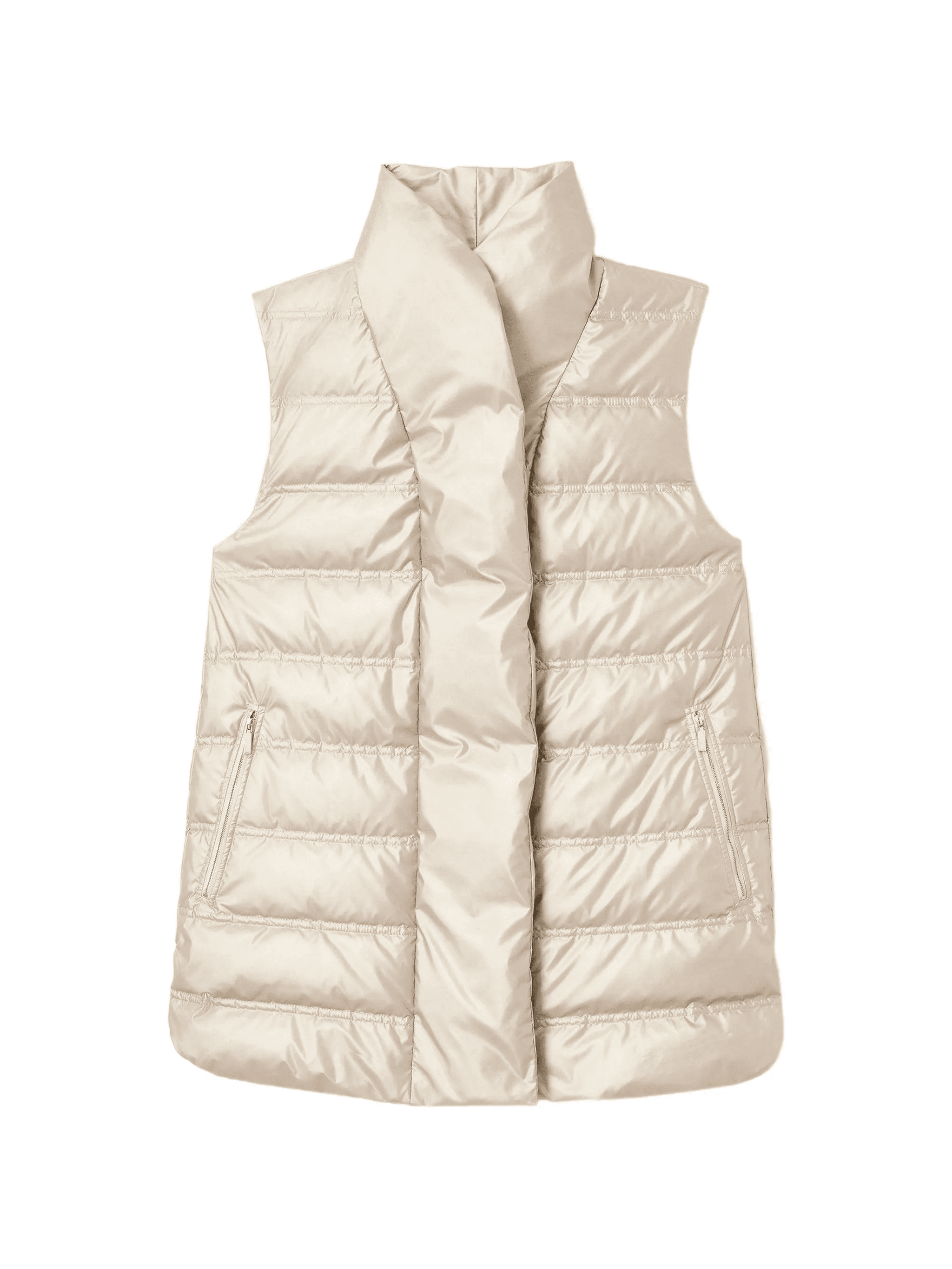 shawl-collar gilet - Image 1
