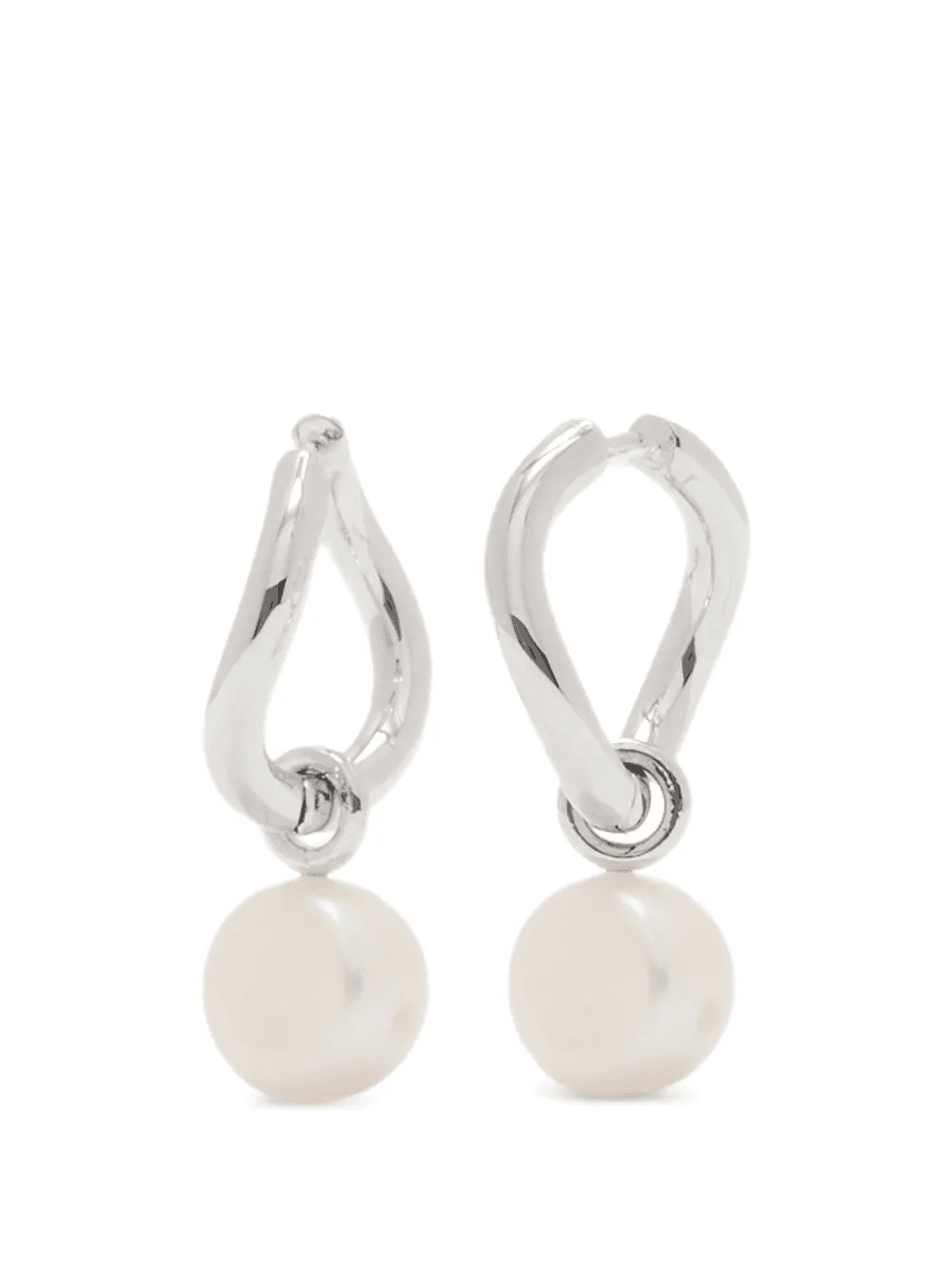 Serenity pearl-charm earrings - Image 1