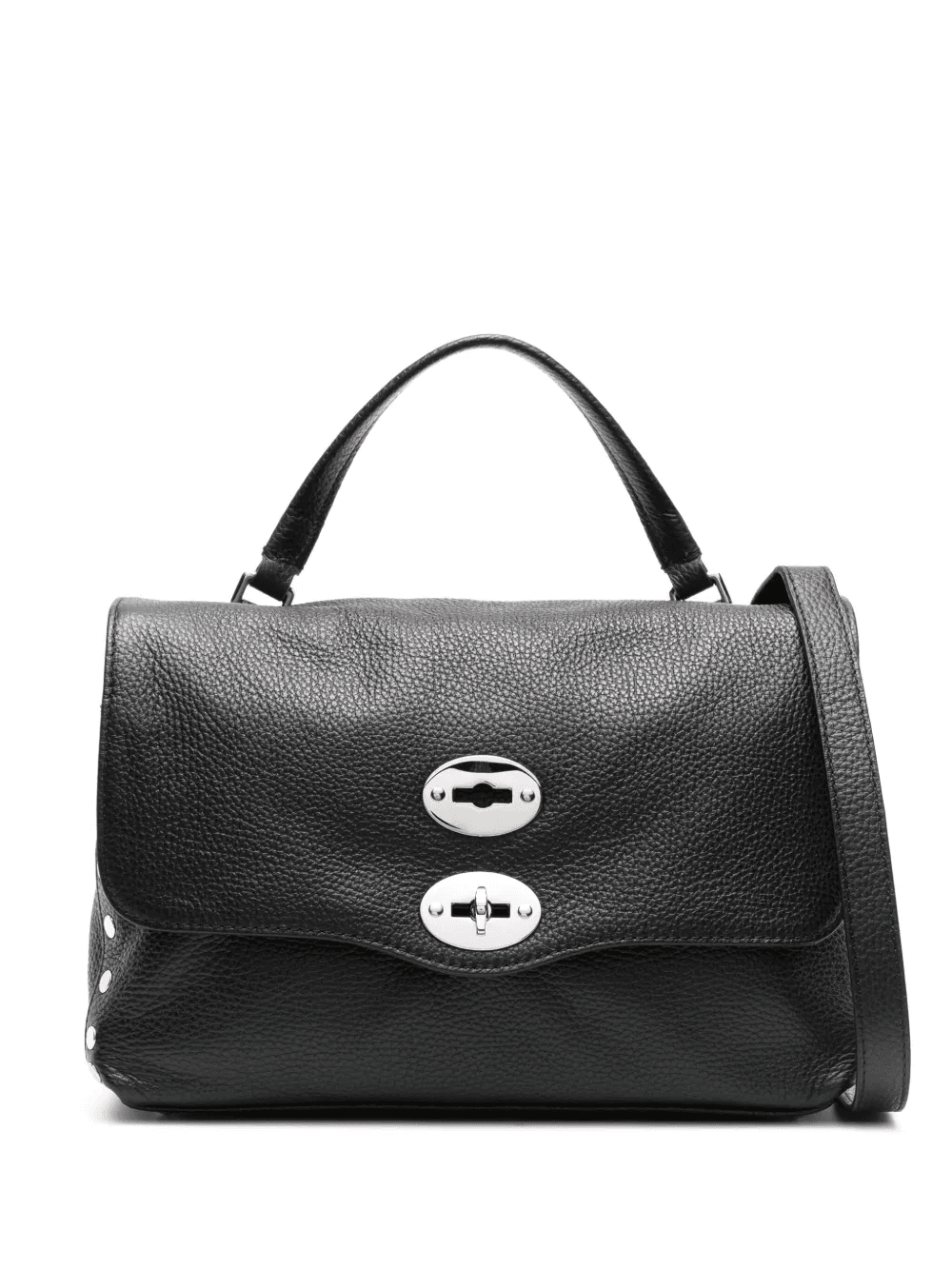 small Postina leather tote bag - Image 1