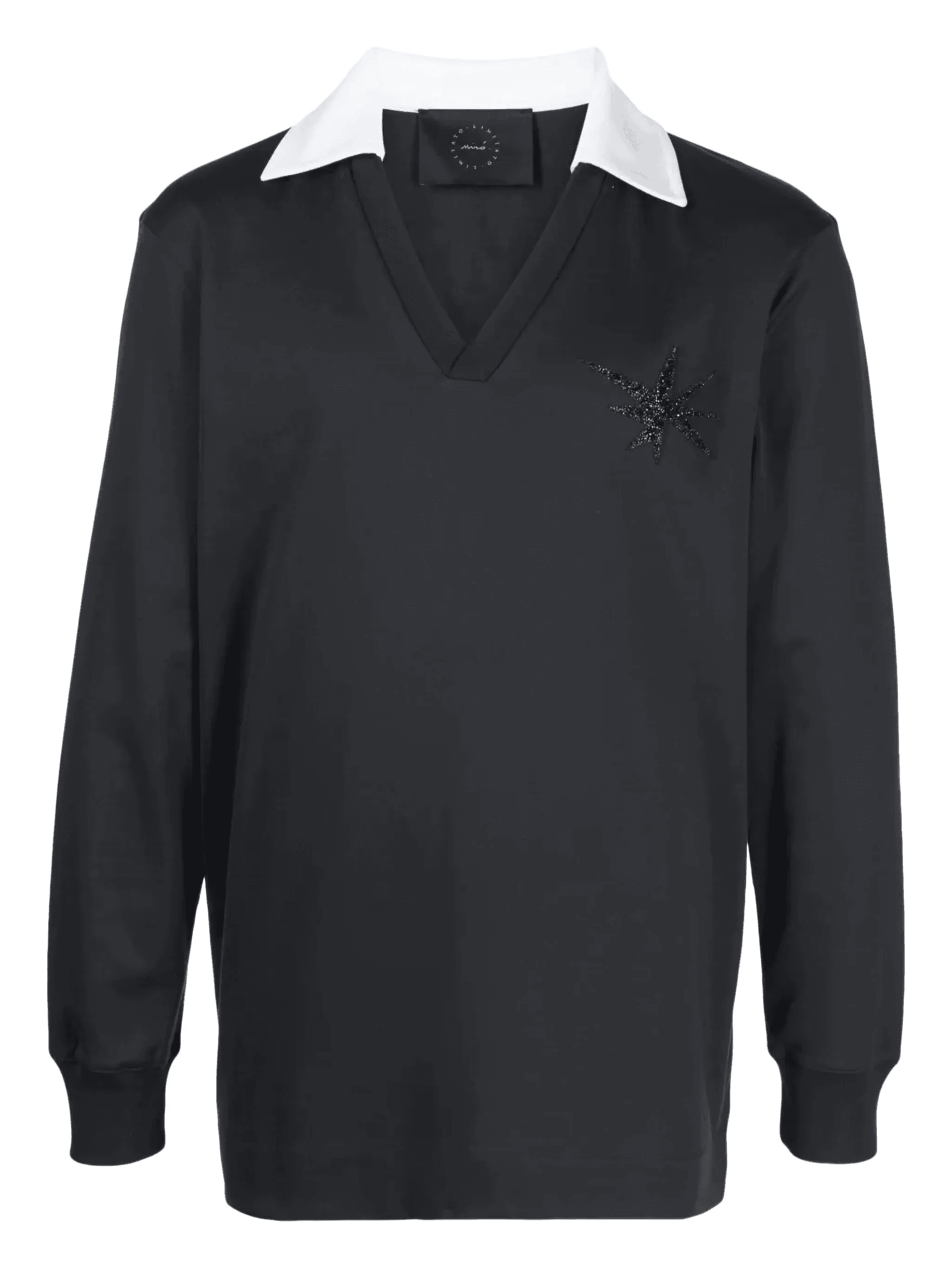 v-neck polo shirt - Image 1