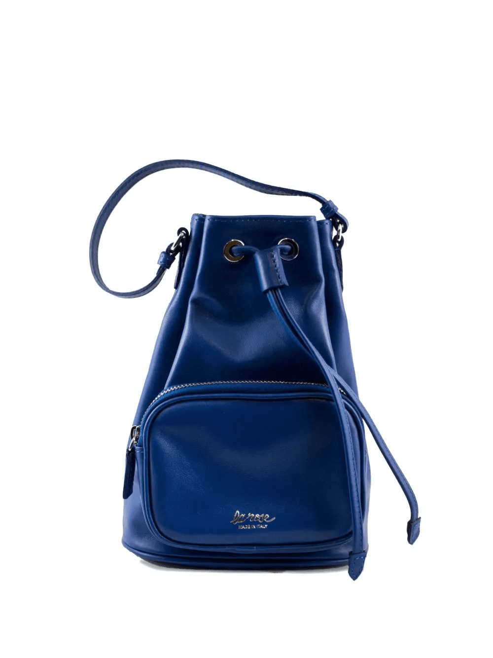 zip leather bucket bag - Image 1