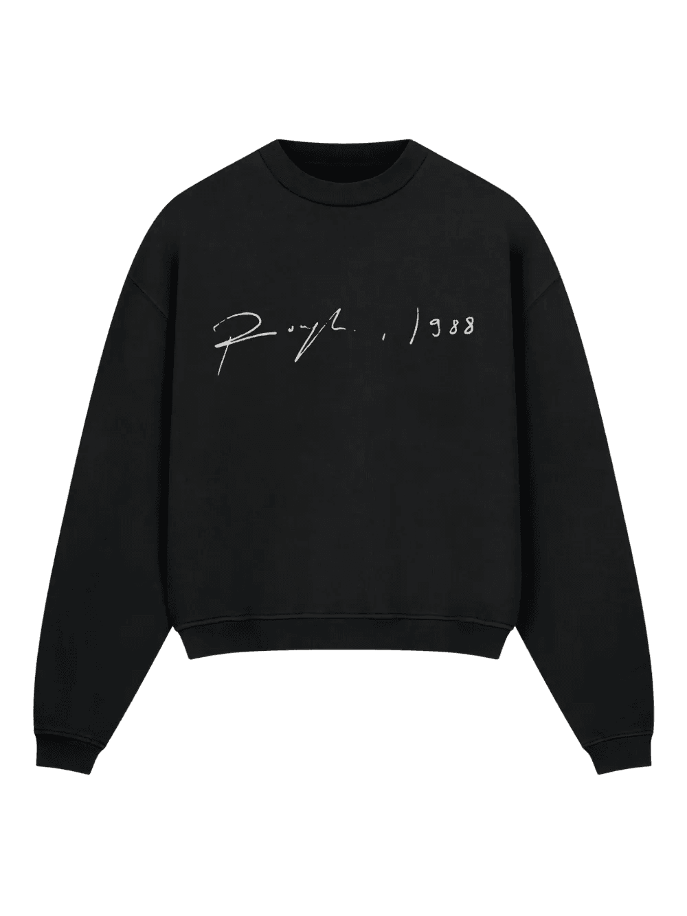 signature-detail sweatshirt - Image 1