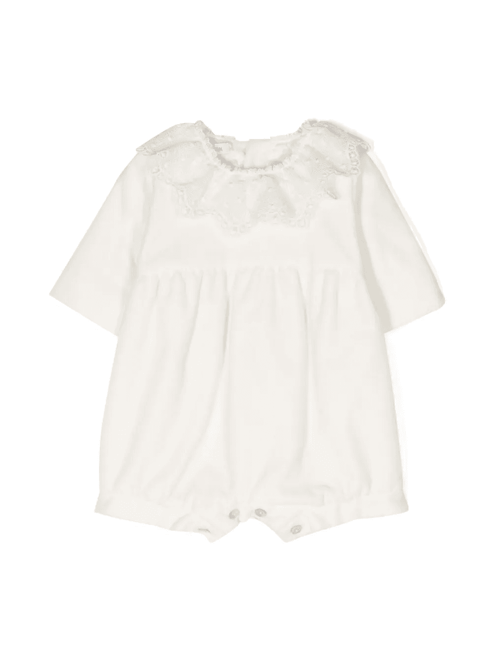 Piccolo Cà Foscari velvet romper - Image 1