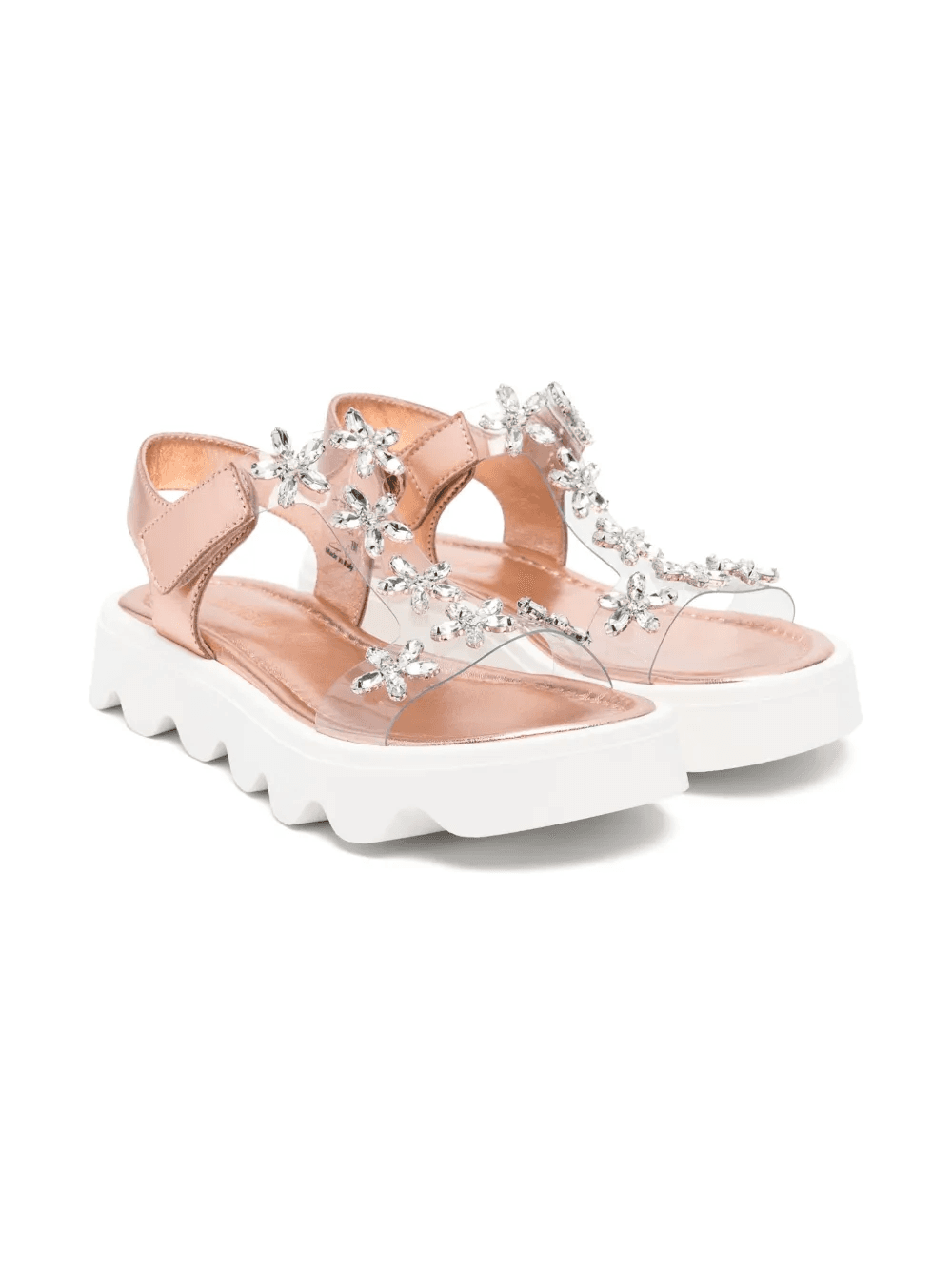 crystal-embellished sandals - Image 1