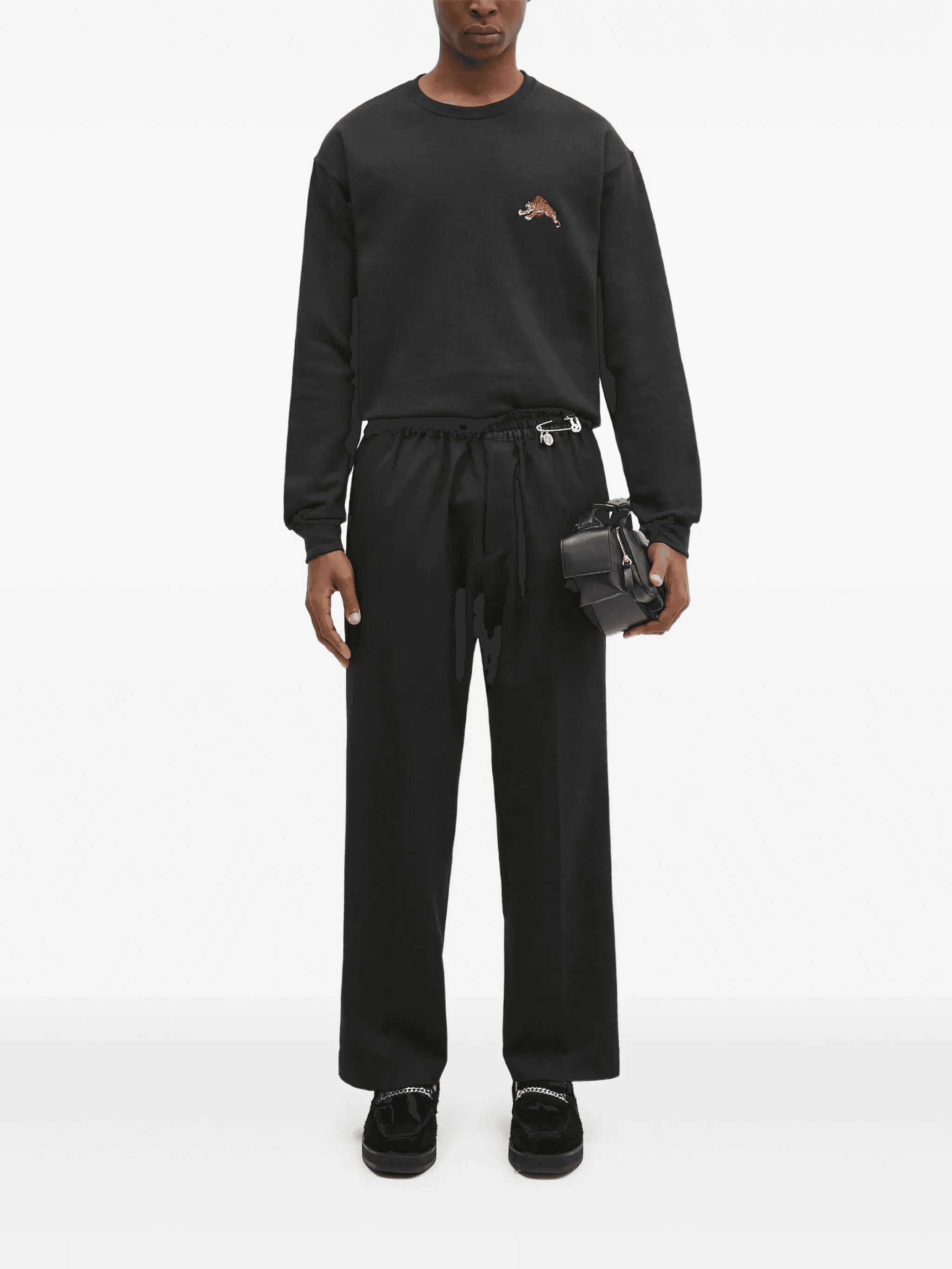 x Tim Lehi tiger-embroidered sweatshirt - Image 1