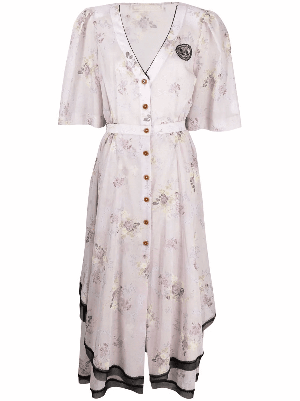 floral-print maxi dress - Image 1