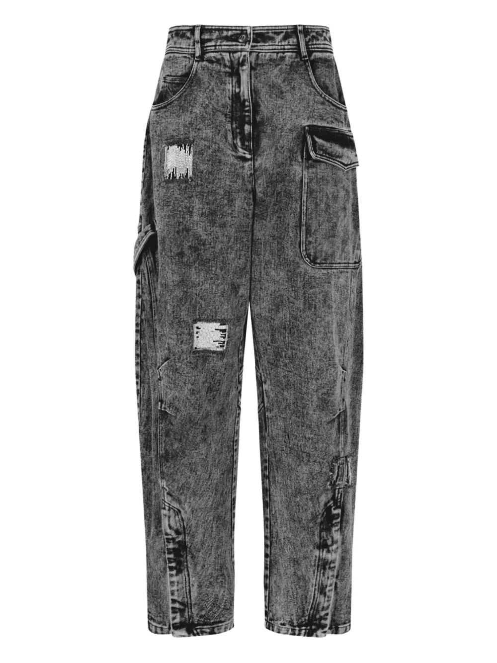 ripped pocket jeans - Image 1