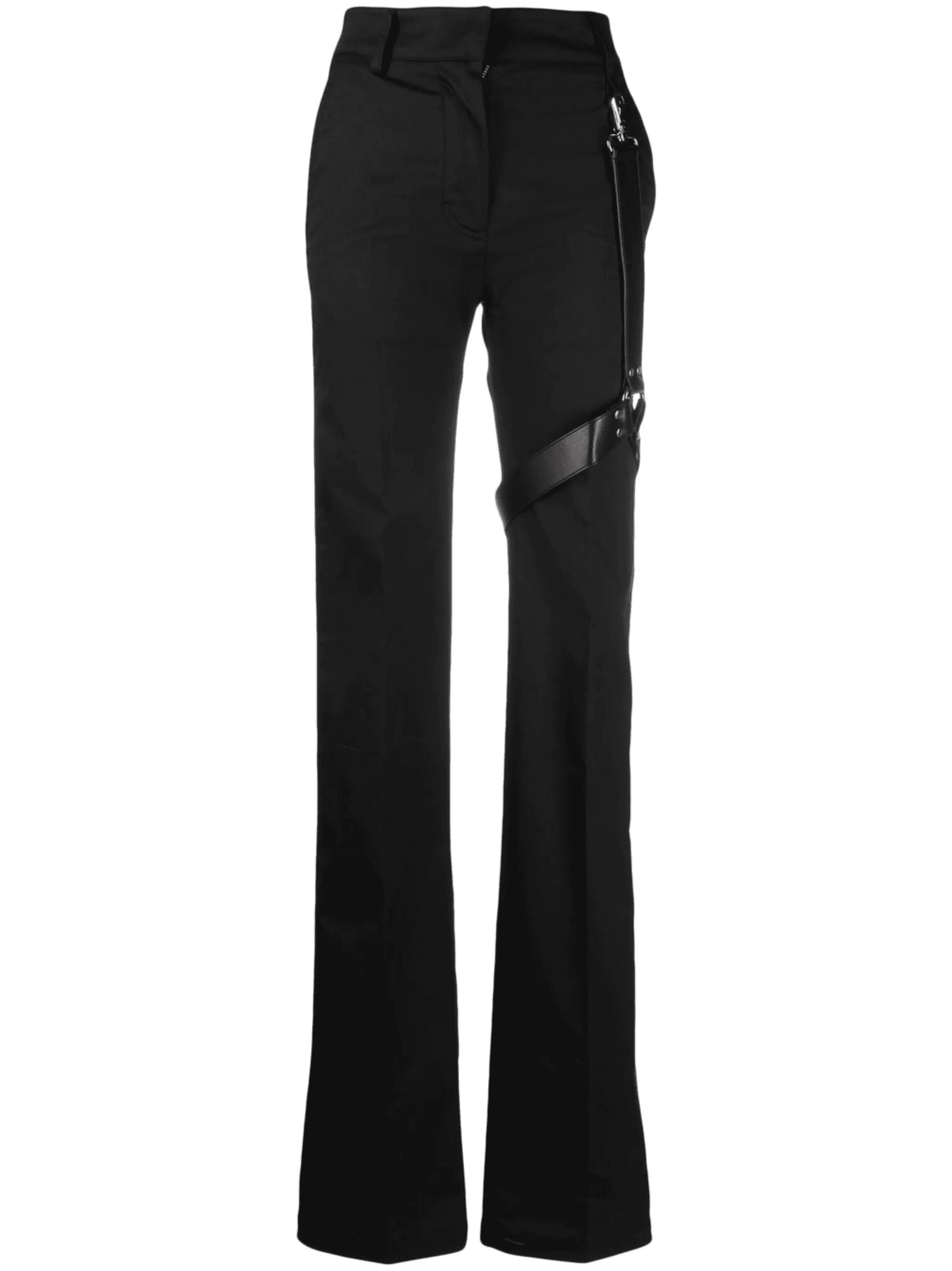 harness-detail tailored trousers - Image 1