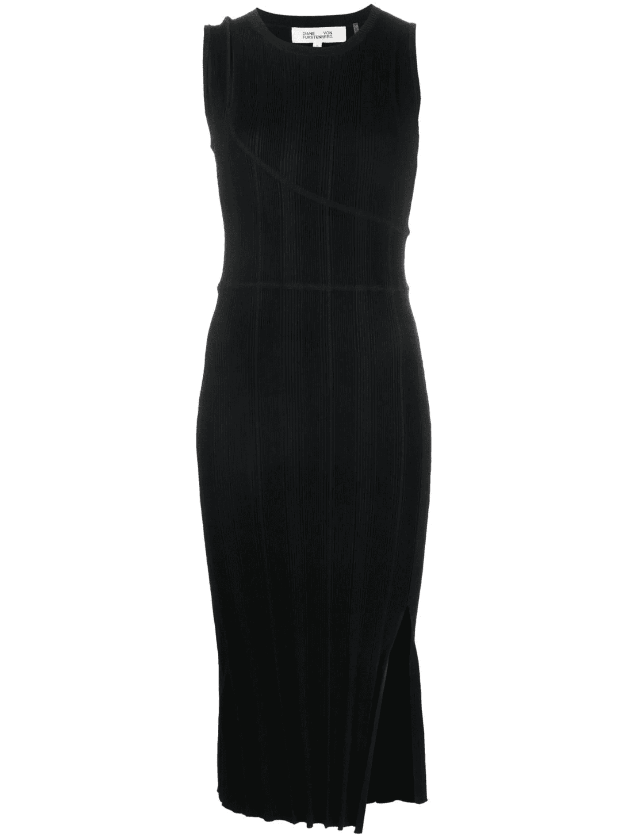 sleeveless midi dress - Image 1