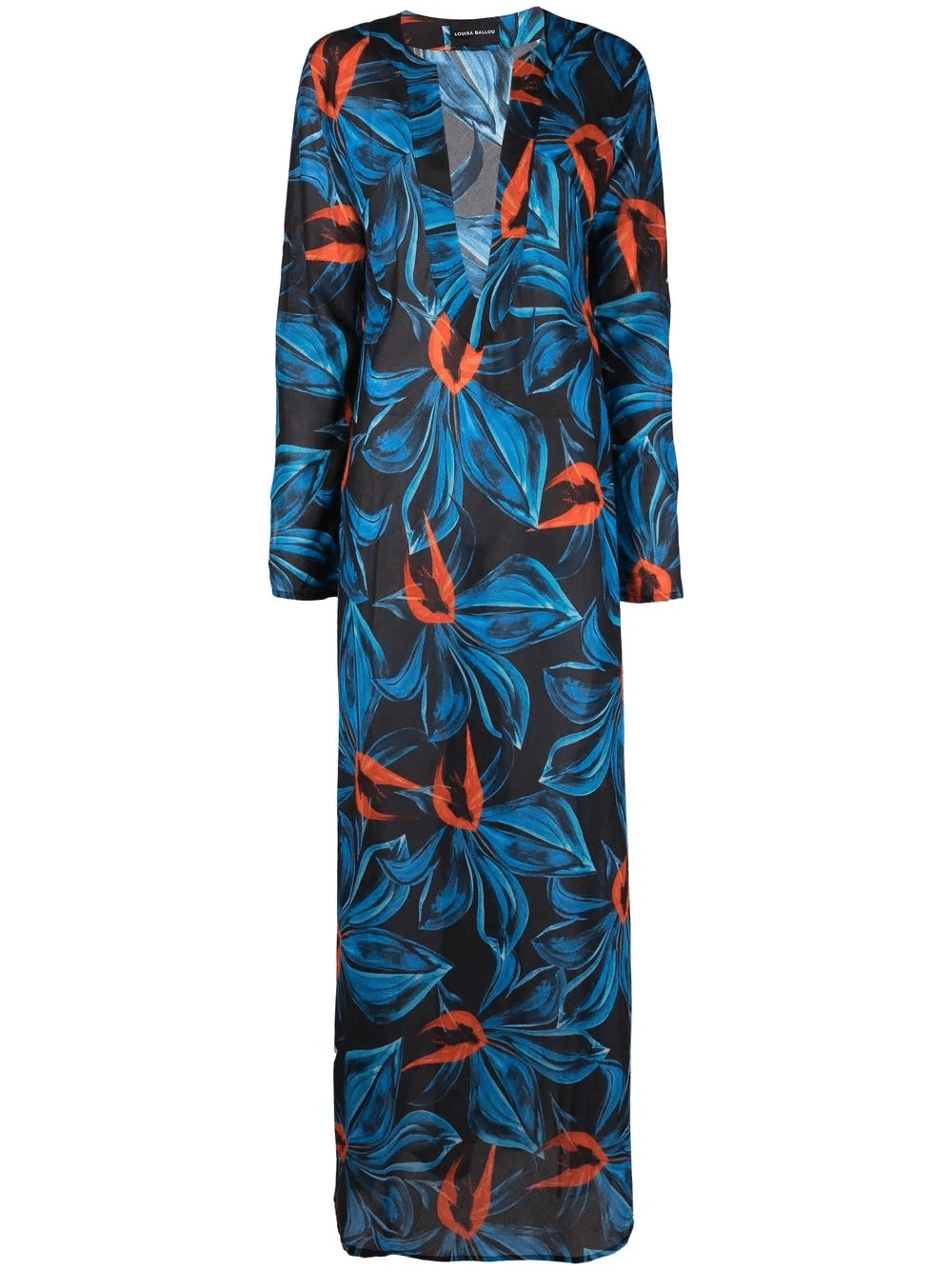 all-over abstract-print dress - Image 1
