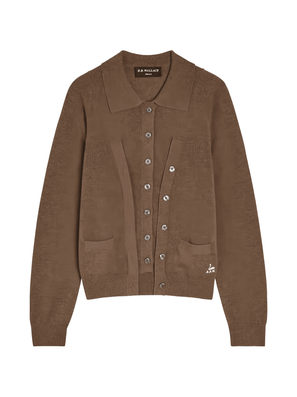 Kruger layered cardigan - Image 1